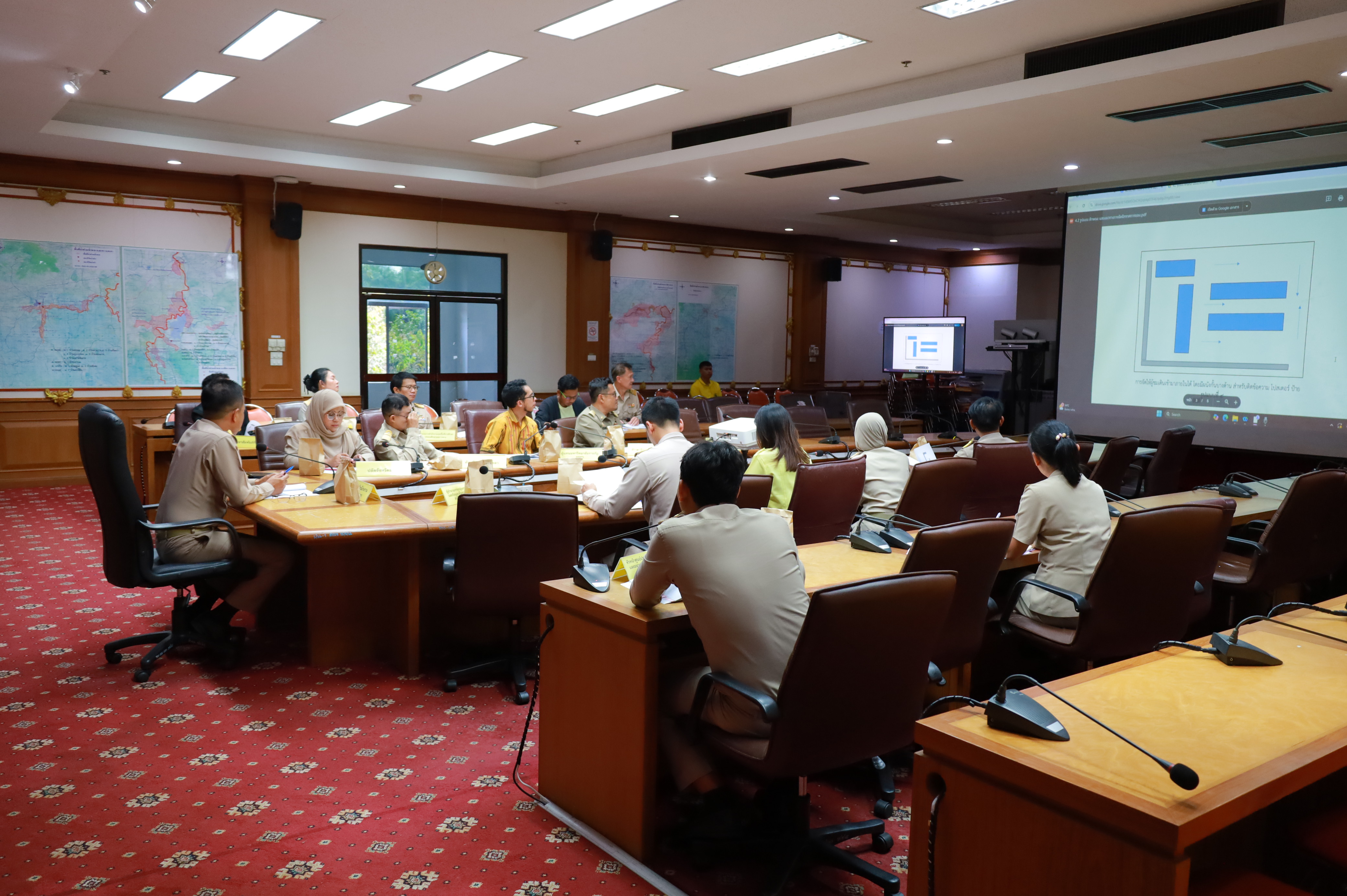 พช.ยะลา ร่วมประชุมกำหนดแนวทางการจัดนิทรรศการของ อพ.สธ.จังหวัดยะลา ครั้งที่ 12