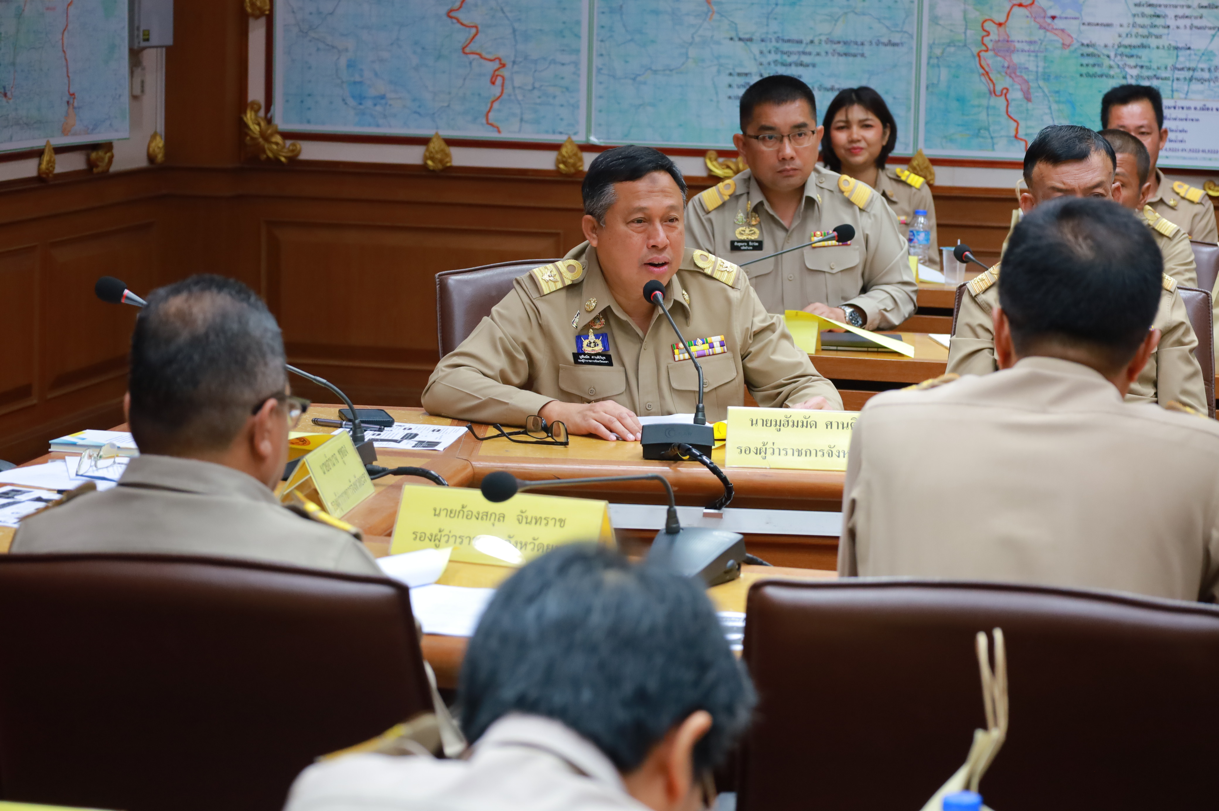 พช.ยะลา ร่วมประชุมหัวหน้าส่วนราชการ รัฐวิสาหกิจ สังกัดกระทรวงมหาดไทย 