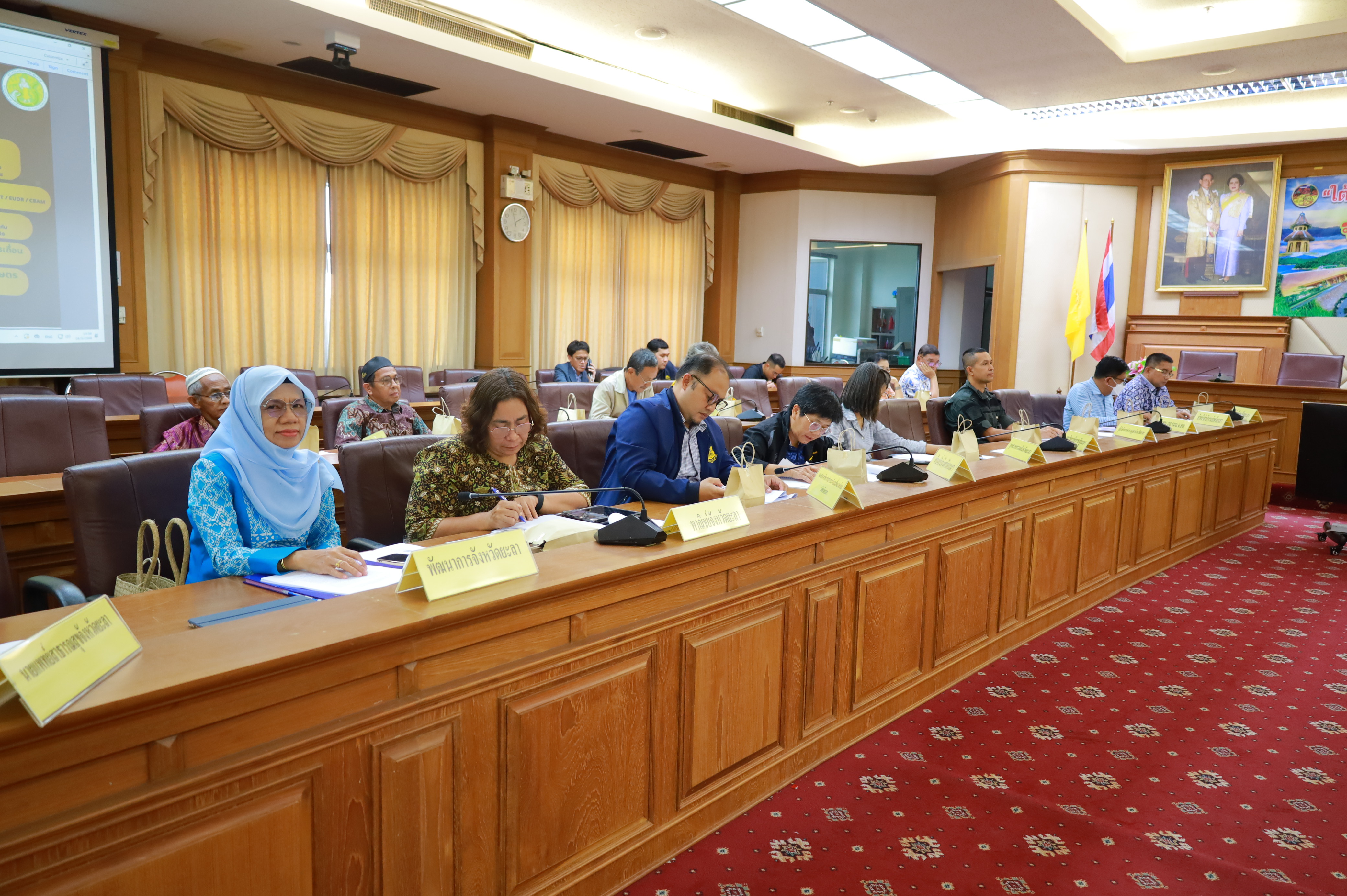 พช.ยะลา ร่วมประชุมคณะอนุกรรมการพัฒนาเกษตรการเกษตรและสหกรณ์จังหวัดยะลา ครั้งที่ 1/2568