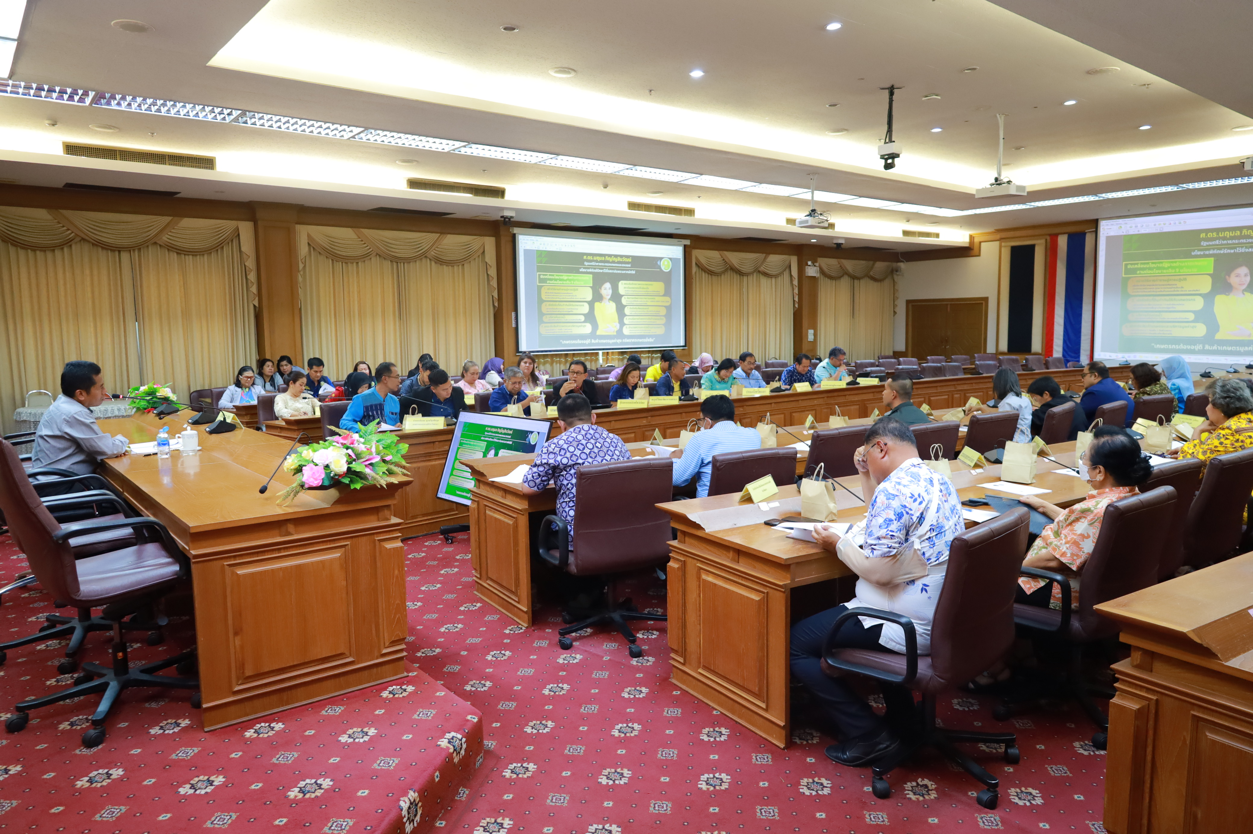 พช.ยะลา ร่วมประชุมคณะอนุกรรมการพัฒนาเกษตรการเกษตรและสหกรณ์จังหวัดยะลา ครั้งที่ 1/2568