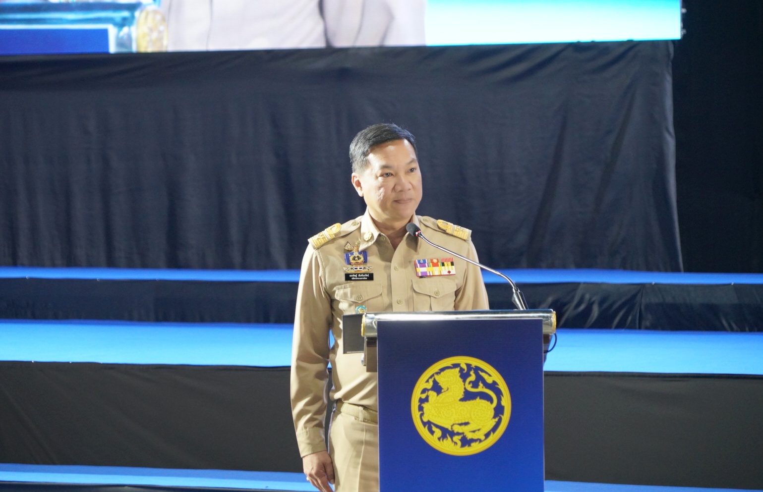 พช.ยะลา ร่วมประชุมมอบนโยบายของผู้บริหารกระทรวงมหาดไทย ประจำปีงบประมาณ 2568