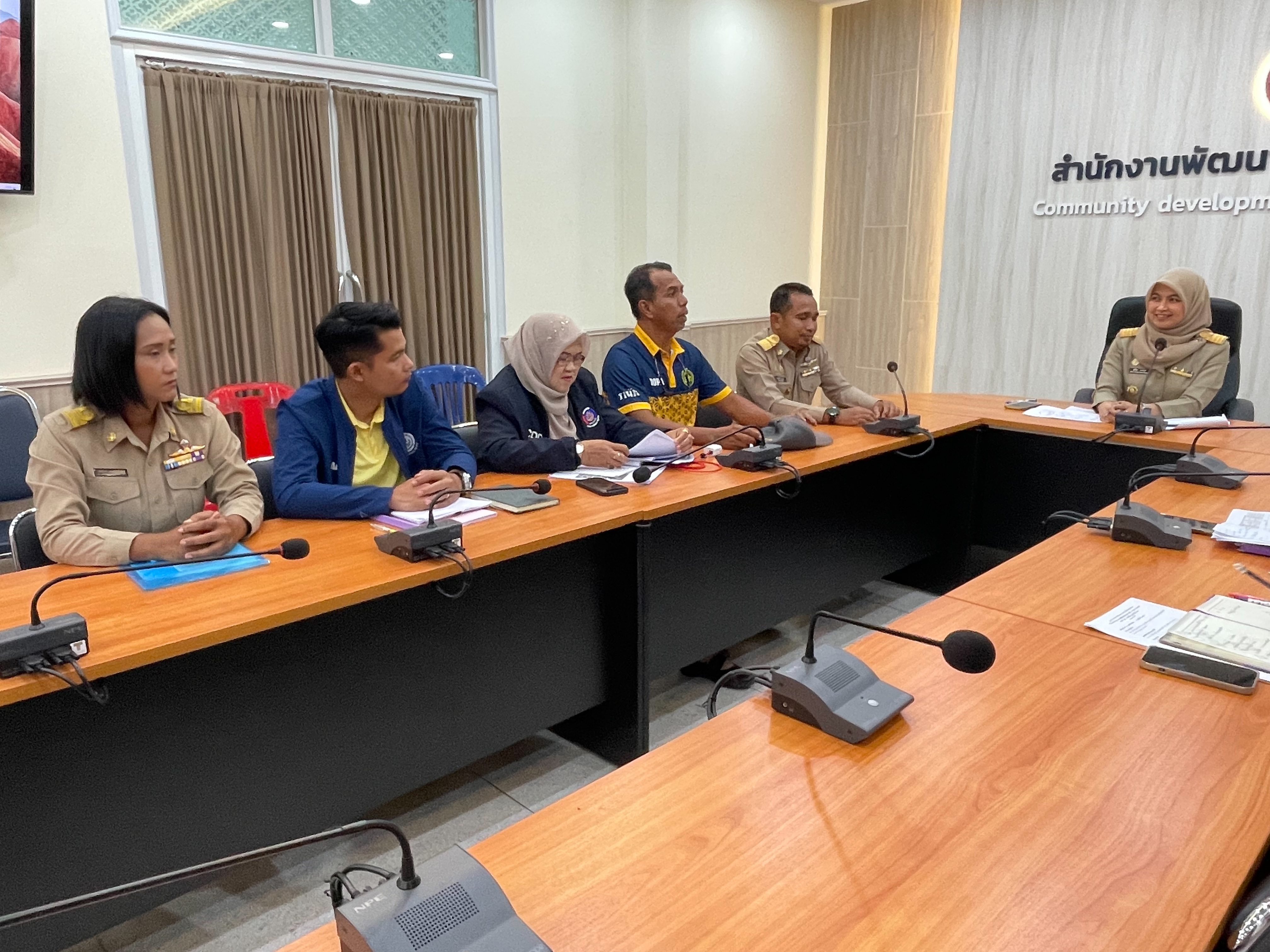 พช.ยะลา ประชุมติตามการขับเคลื่อนโครงการปอเนาะสานใจฯ สู่การพัฒนา ผ่านระบบอิเล็กทรอนิกส์ Cisco  Webex Meeting