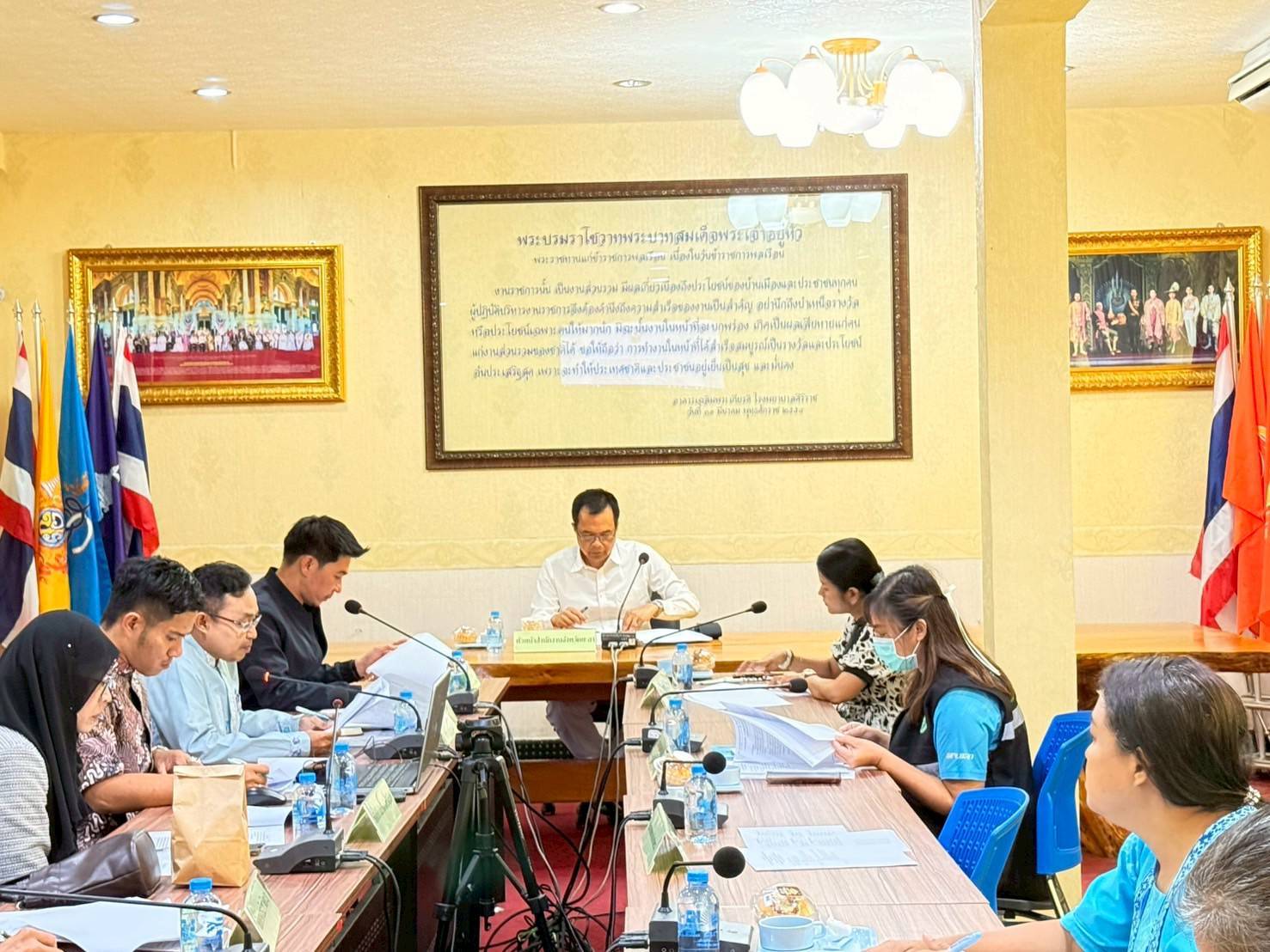 พช.ยะลา ร่วมประชุมคณะกรรมการคัดเลือกตลาดดีมีมาตรฐาน อปท.ประจำปี 2568