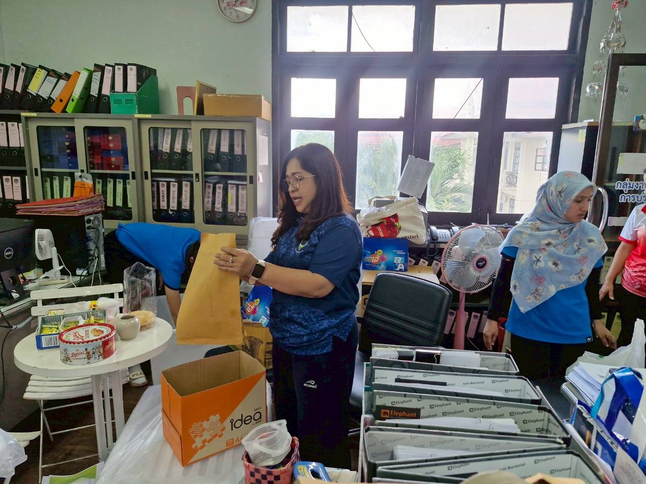 พช.ยะลา ขับเคลื่อนกิจกรรม 5 ส จัดระเบียบความเรียบร้อยสำนักงาน ภายใต้โครงการพัฒนาชุมชนใสสะอาด