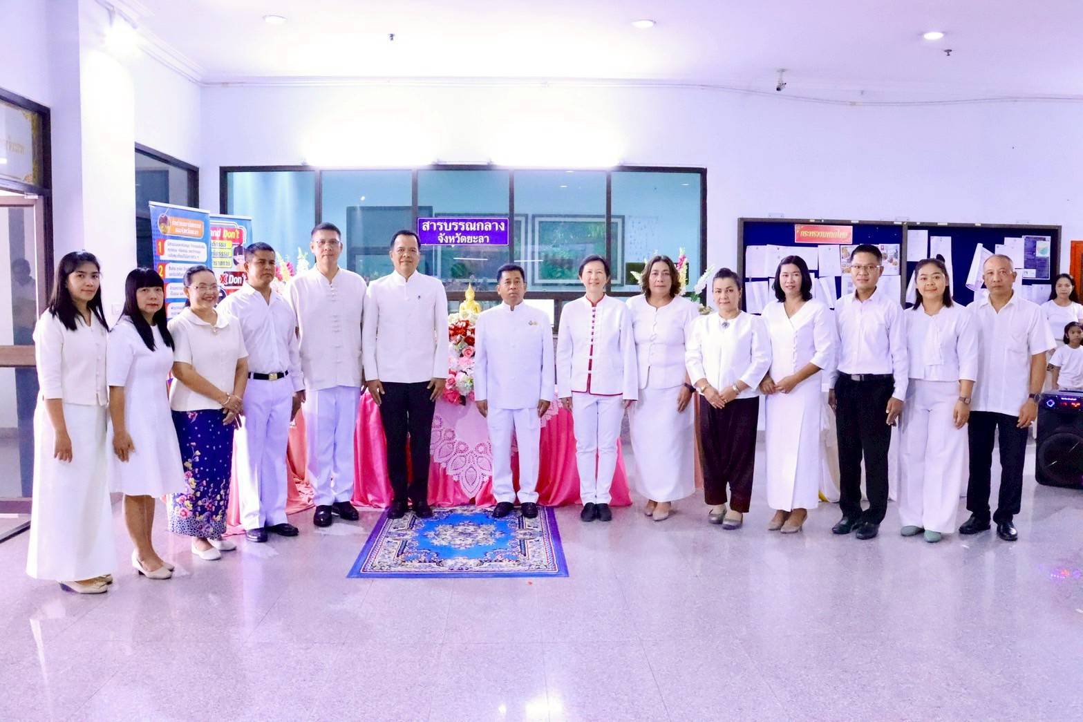 พช.ยะลา ร่วมพิธีสรงน้ำพระ เนื่องในวันสงกรานต์ ปี 2568