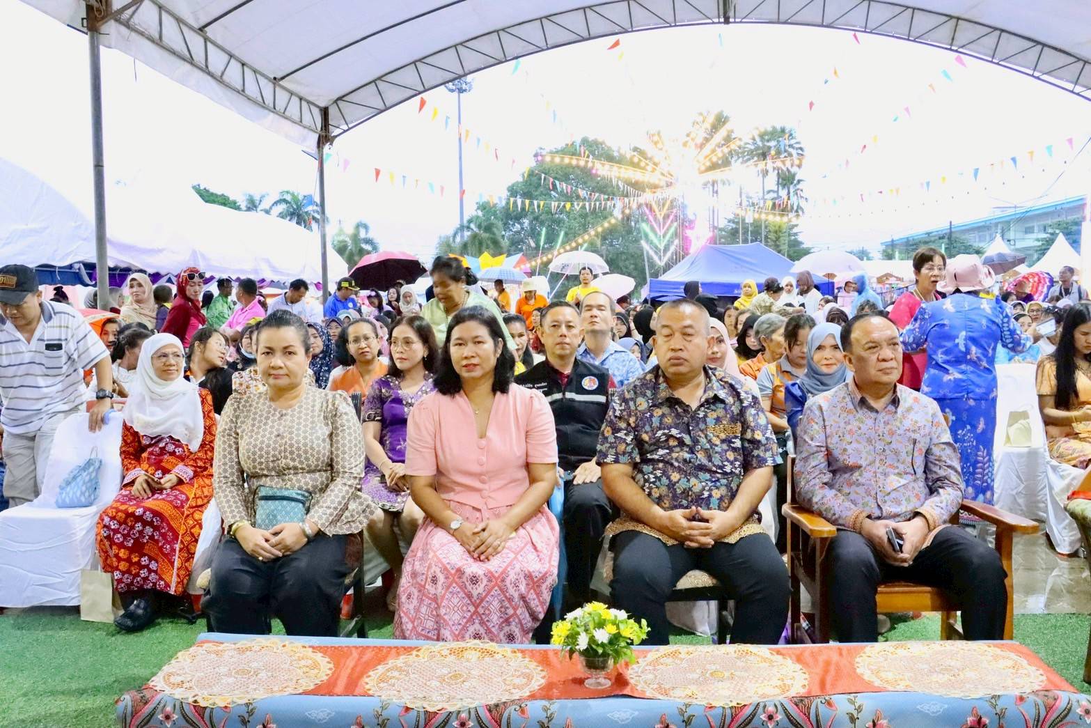 พช.ยะลา ร่วมพิธีเปิดโครงการลานวัฒนธรรมสร้างสุข จังหวัดยะลา ประจำปีงบประมาณ พ.ศ. 2568 