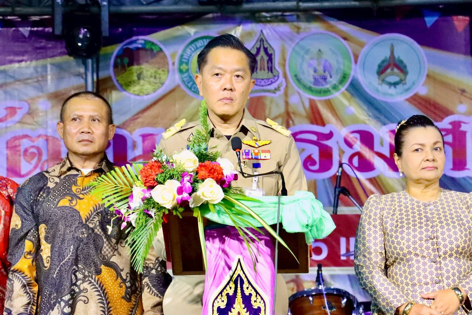 พช.ยะลา ร่วมพิธีเปิดโครงการลานวัฒนธรรมสร้างสุข จังหวัดยะลา ประจำปีงบประมาณ พ.ศ. 2568 