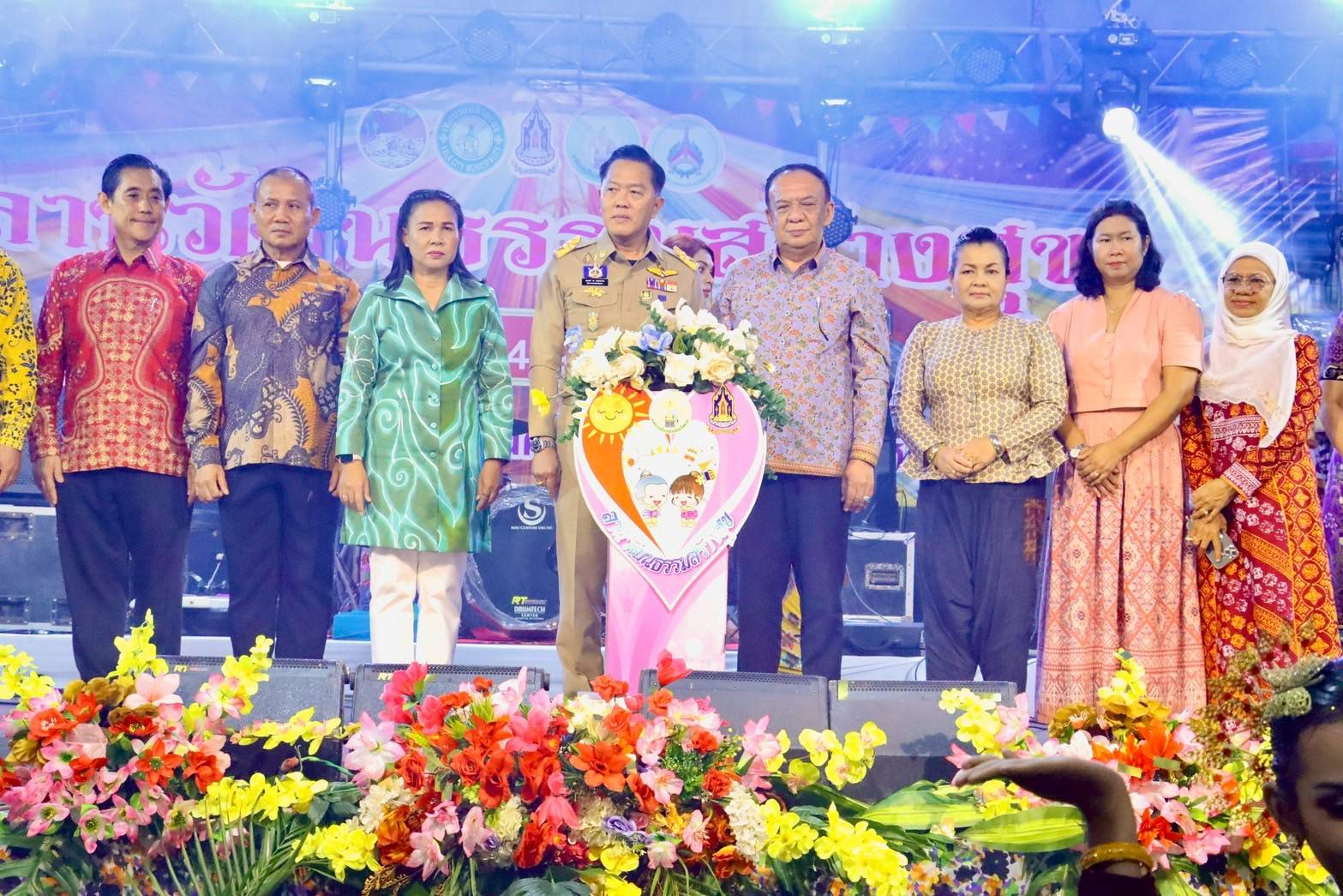 พช.ยะลา ร่วมพิธีเปิดโครงการลานวัฒนธรรมสร้างสุข จังหวัดยะลา ประจำปีงบประมาณ พ.ศ. 2568 