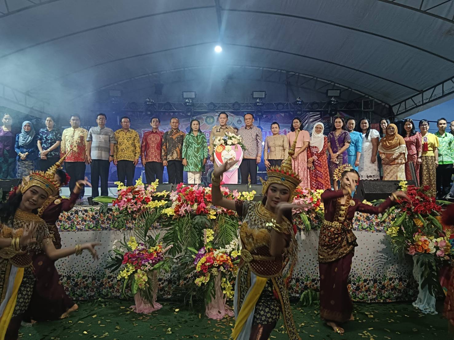 พช.ยะลา ร่วมพิธีเปิดโครงการลานวัฒนธรรมสร้างสุข จังหวัดยะลา ประจำปีงบประมาณ พ.ศ. 2568 