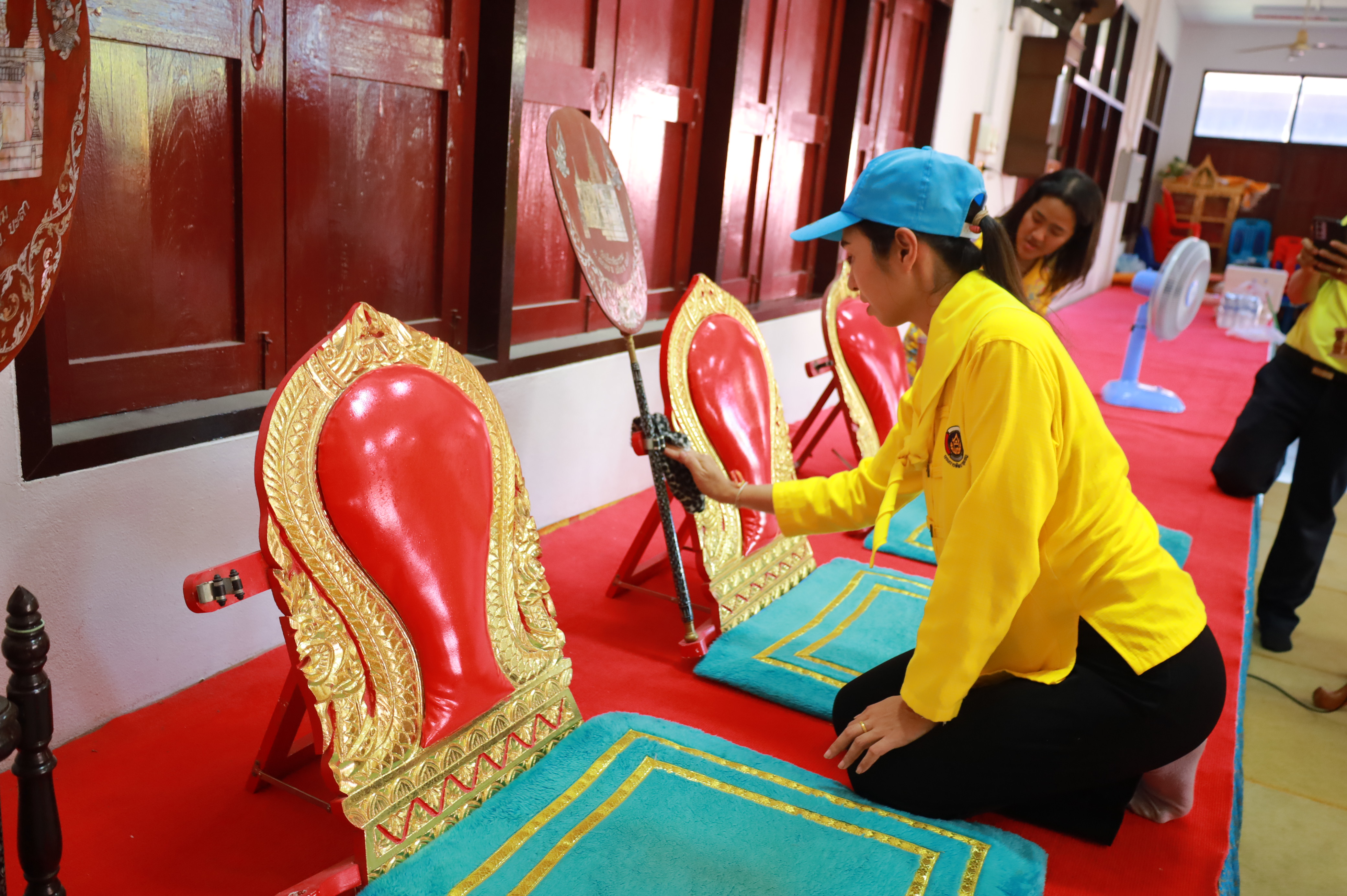 พช.ยะลา จัดกิจกรรมจิตอาสา จัดสถานที่และพัฒนาบริเวณวัดนิโรธสังฆาราม (วัดหัวควน)