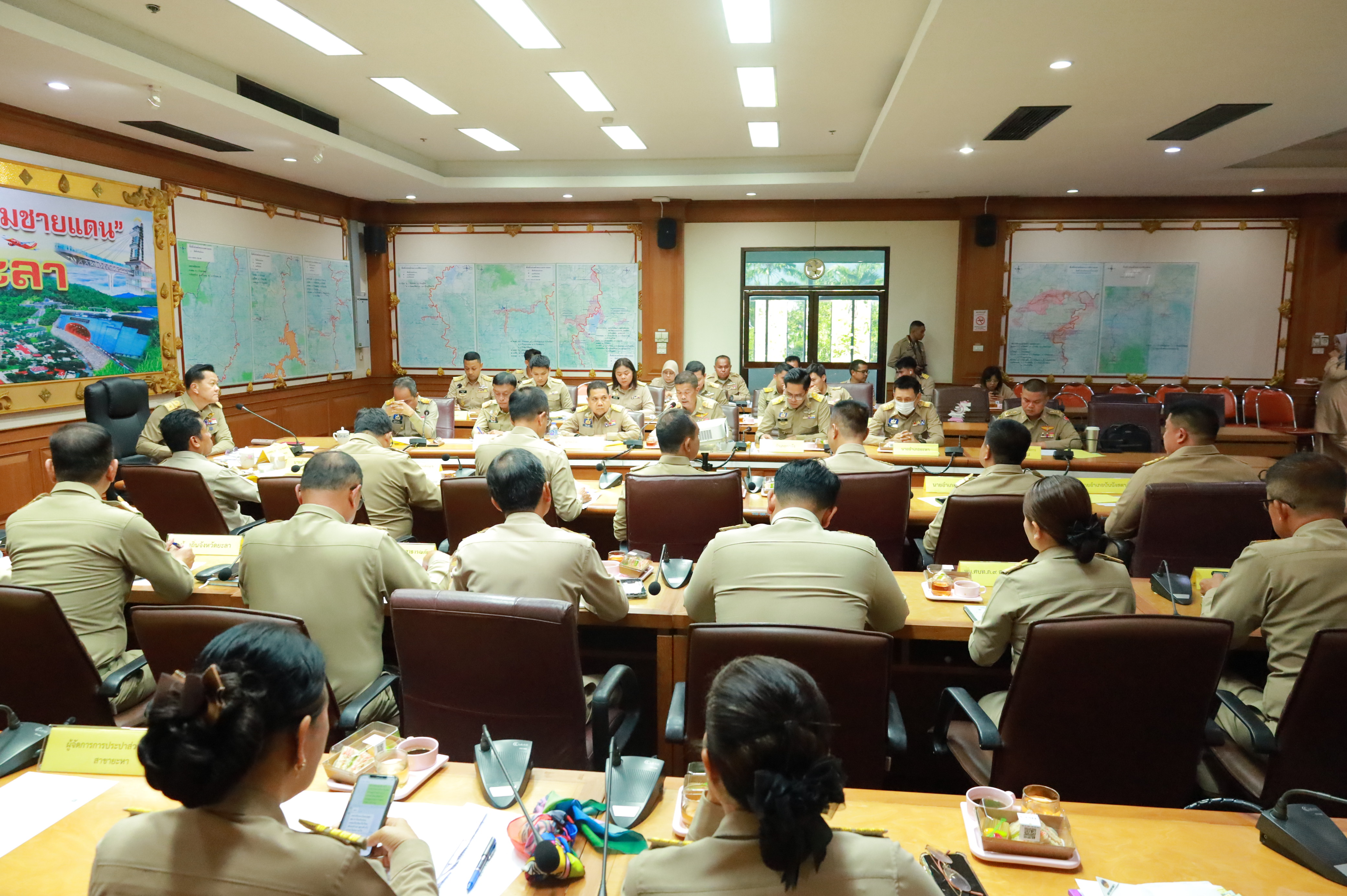 พช.ยะลา ร่วมประชุมหัวหน้าส่วนราชการ รัฐวิสาหกิจ สังกัดกระทรวงมหาดไทย