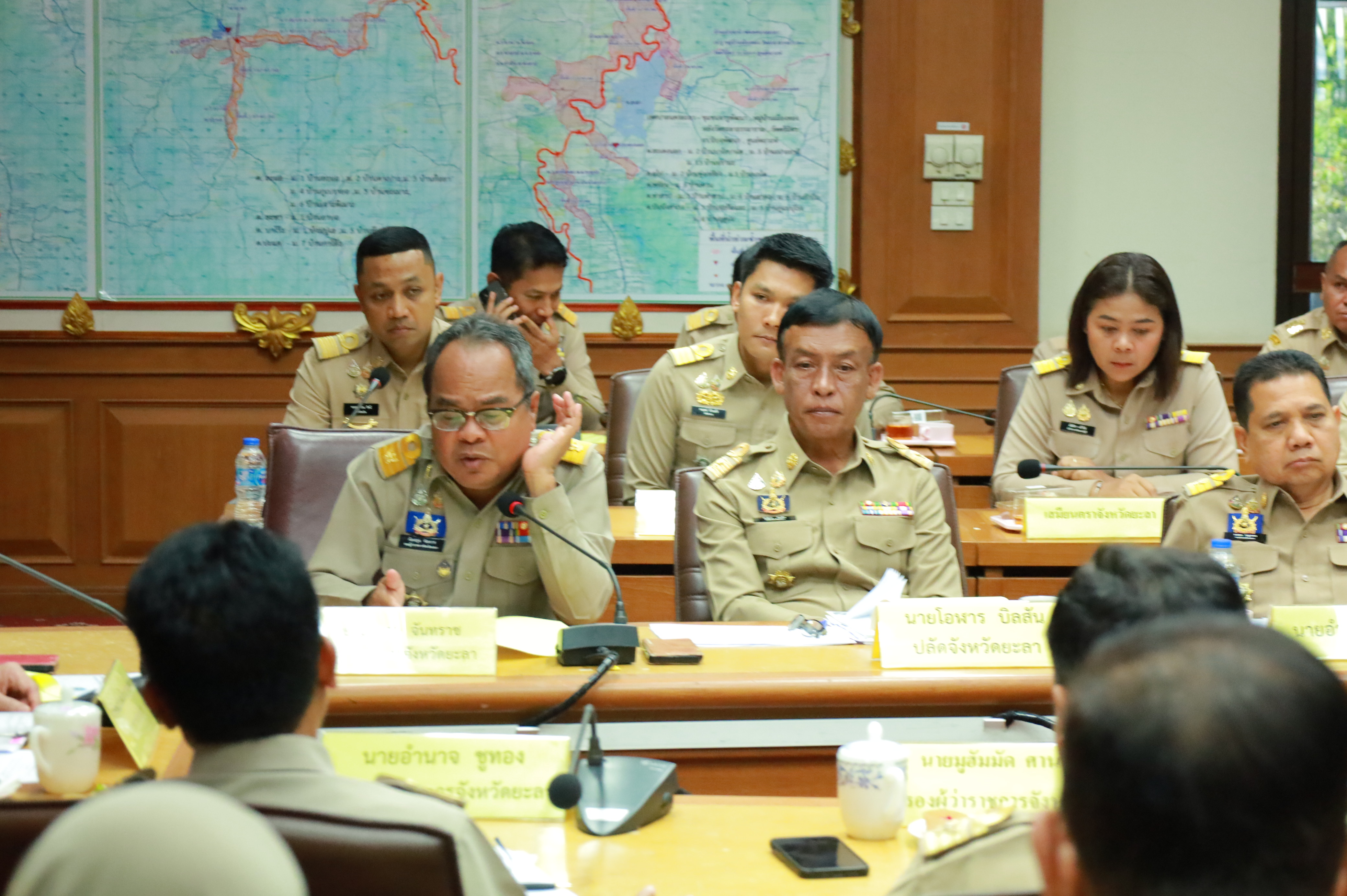 พช.ยะลา ร่วมประชุมหัวหน้าส่วนราชการ รัฐวิสาหกิจ สังกัดกระทรวงมหาดไทย