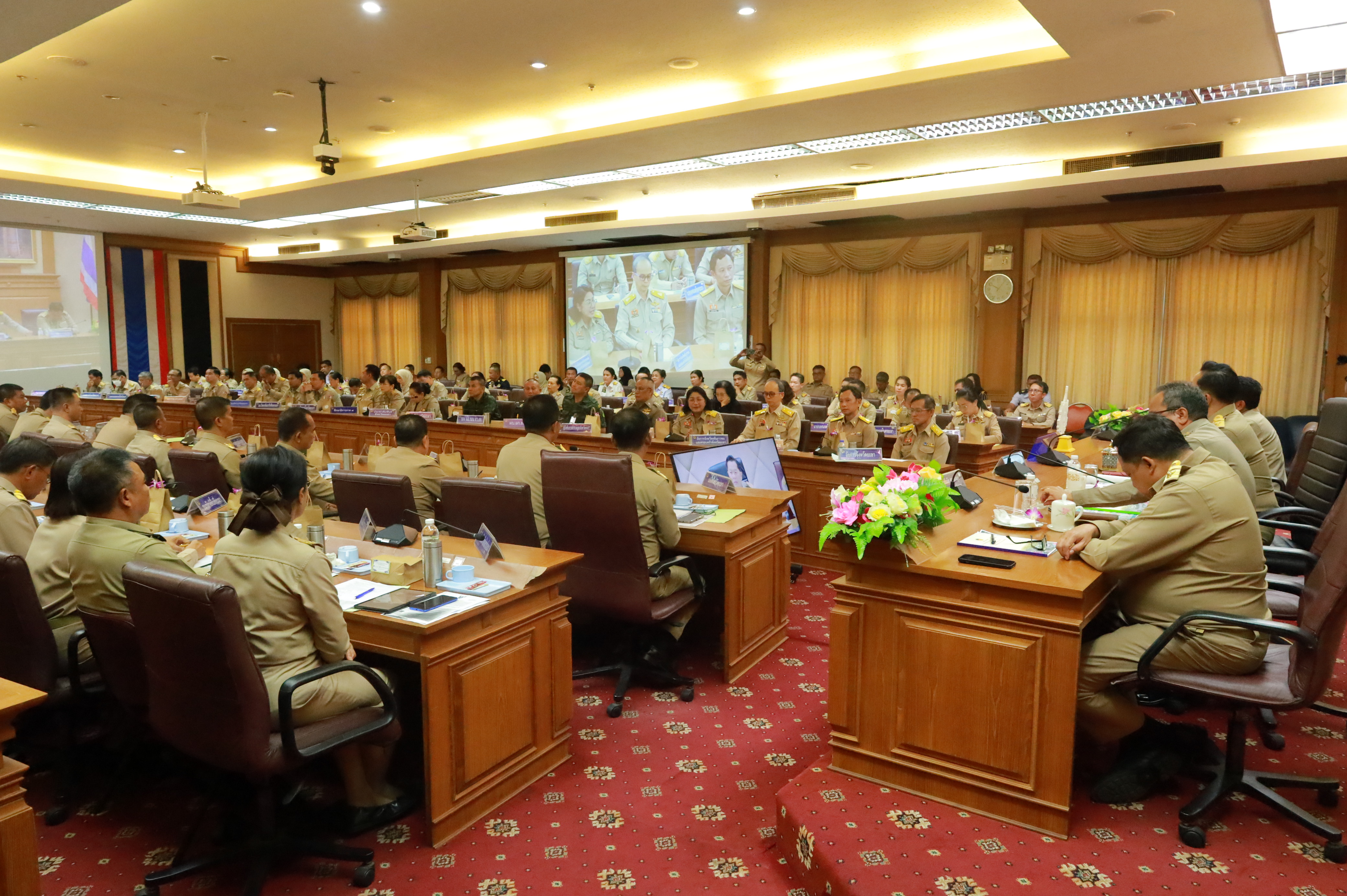 พช.ยะลา ร่วประชุมคณะกรมการจังหวัด หัวหน้าส่วนราชการ หัวหน้าหน่วยงาน/รัฐวิสาหกิจ ครั้งที่ 4/2568