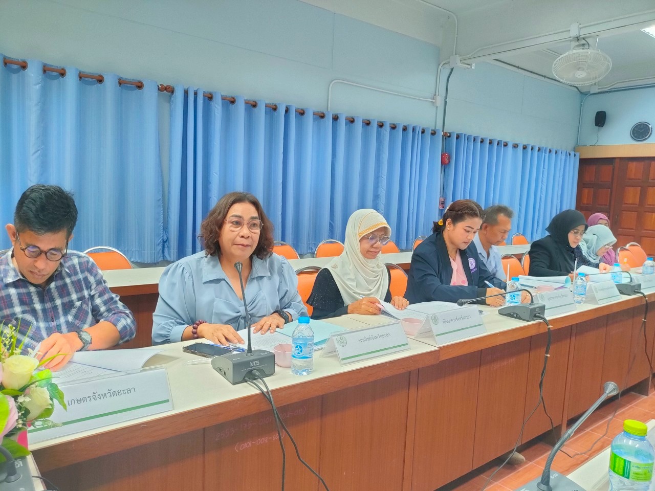 พช.ยะลา ร่วมประชุมคณะกรรมการส่งเสริมวิสาหกิจชุมชนจังหวัดยะลา ครั้งที่ 1/2568