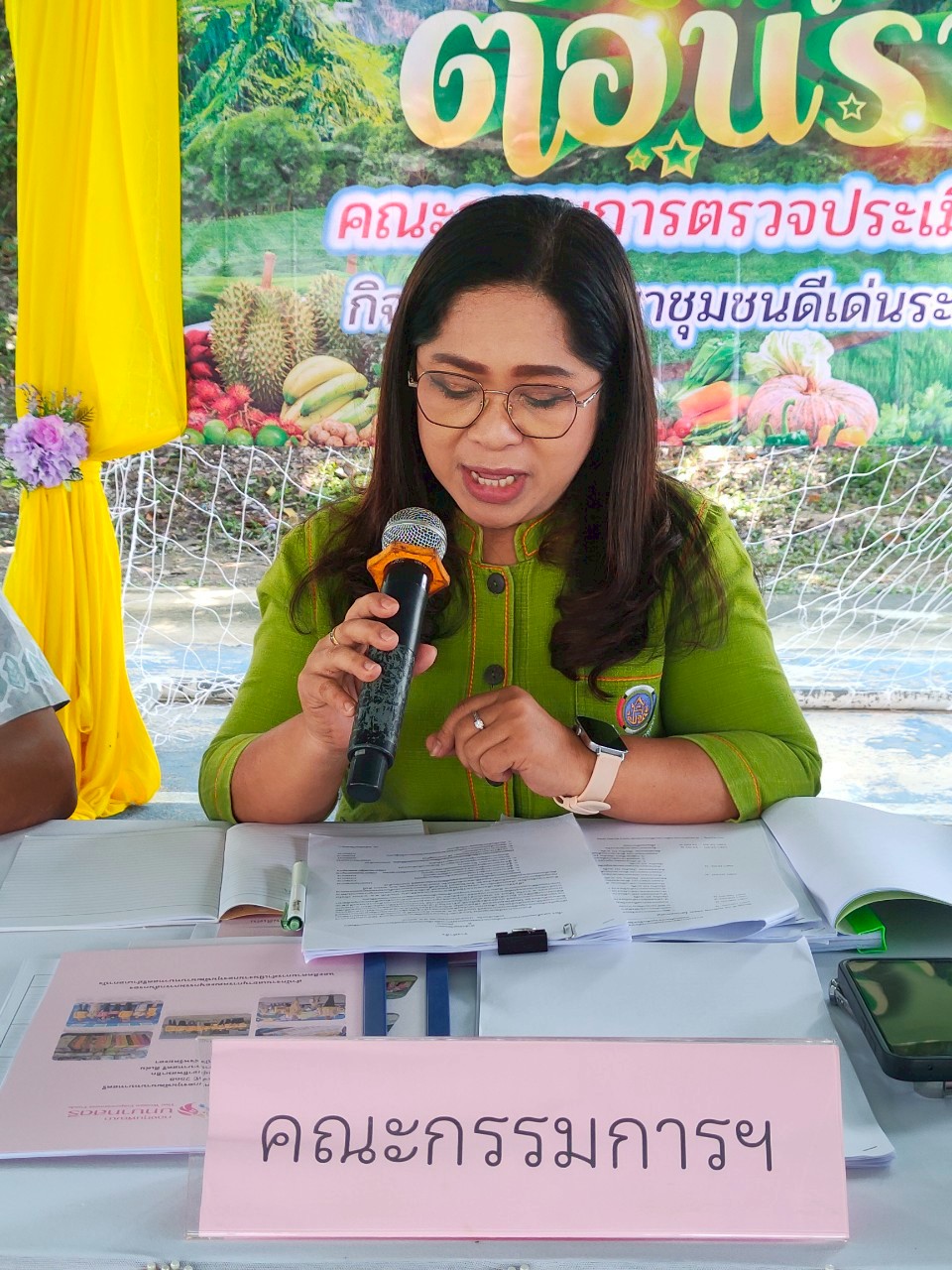 พช.ยะลา ลงพื้นที่คัดสรรกิจกรรมพัฒนาชุมชนดีเด่น (รอบกลั่นกรอง) ประจำปีงบประมาณ พ.ศ 2568