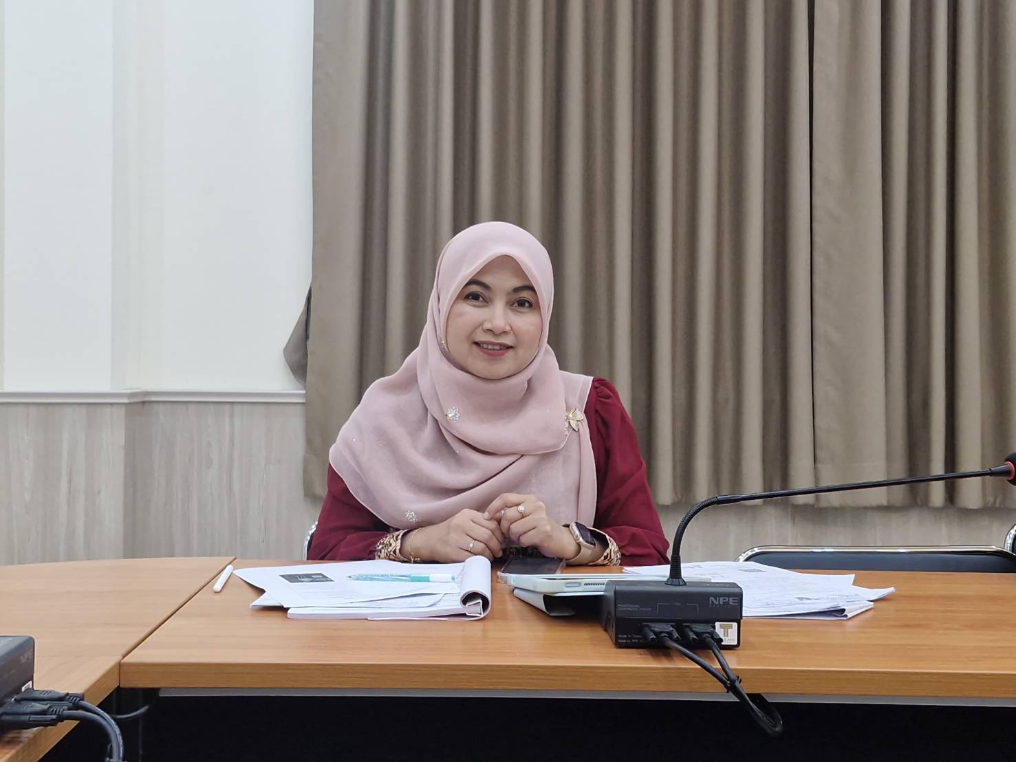 พช.ยะลา  ประชุมผู้บริหาร ผู้อำนวยการกลุ่มงาน สำนักงานพัฒนาชุมชนจังหวัดยะลา