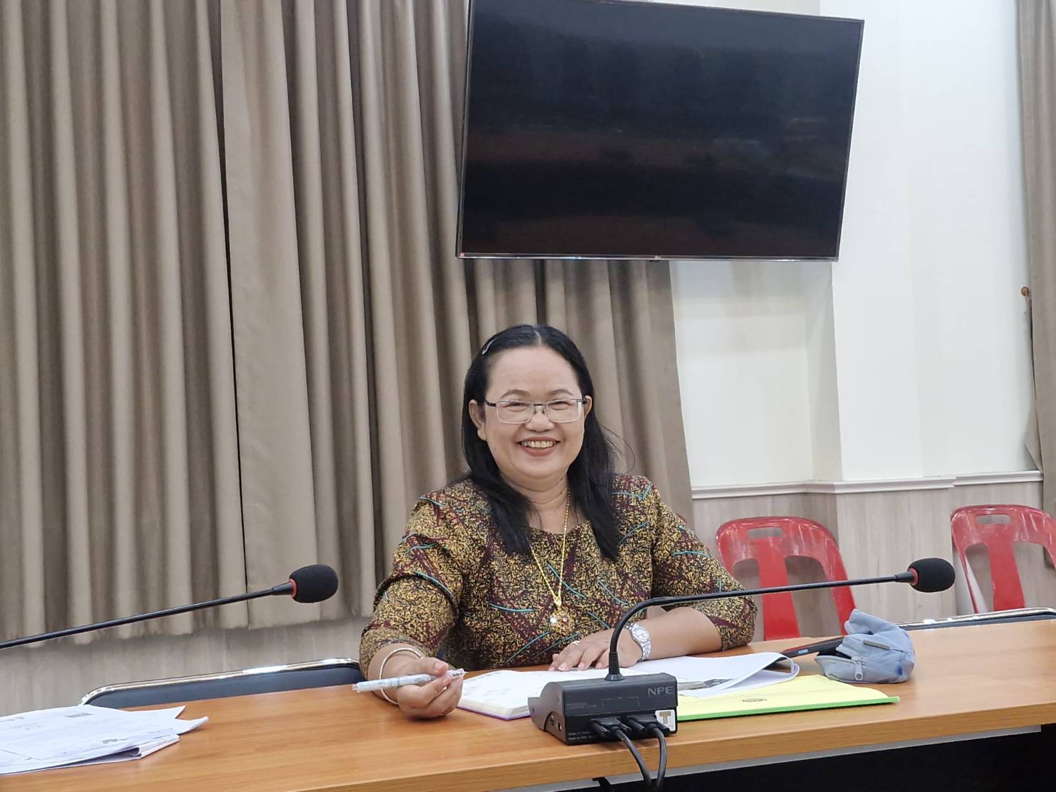 พช.ยะลา  ประชุมผู้บริหาร ผู้อำนวยการกลุ่มงาน สำนักงานพัฒนาชุมชนจังหวัดยะลา