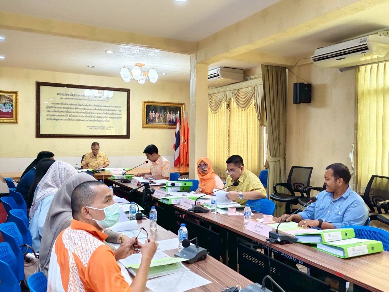 พช.ยะลา ร่วมปรชุมคณะกรรมการประเมินกำหนดฝ่ายบริหารงานทั่วไป ระดับต้น