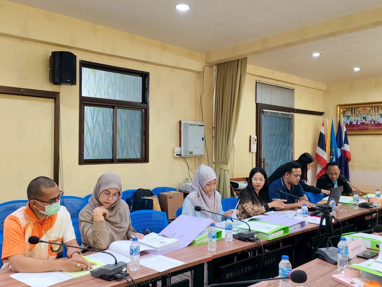 พช.ยะลา ร่วมปรชุมคณะกรรมการประเมินกำหนดฝ่ายบริหารงานทั่วไป ระดับต้น