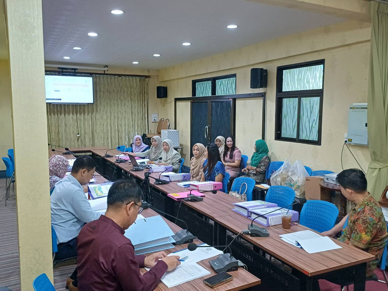 พช.ยะลา ร่วมประเมินเพื่อกำหนดโครงสร้างส่วนราชการ ระดับต้น อบต.บันนังสตา