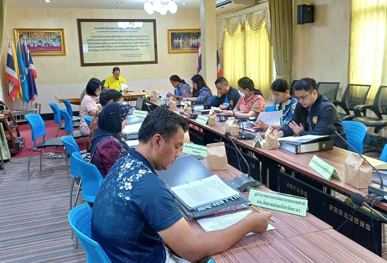 พช.ยะลา ร่วมประชุมคณะกรรมการคัดเลือกองค์กรปกครองส่วนท้องถิ่นที่มีผลปฏิบัติงานดีเด่น ประจำปี 2568