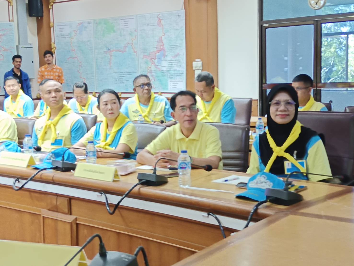 พช.ยะลา ร่วมต้อนรับการตรวจเยี่ยมและเข้าร่วมประชุมขับเคลื่อนการดำเนินงานโครงการจิตอาสาพระราชทานในพื้นที่จังหวัดชายแดนใต้