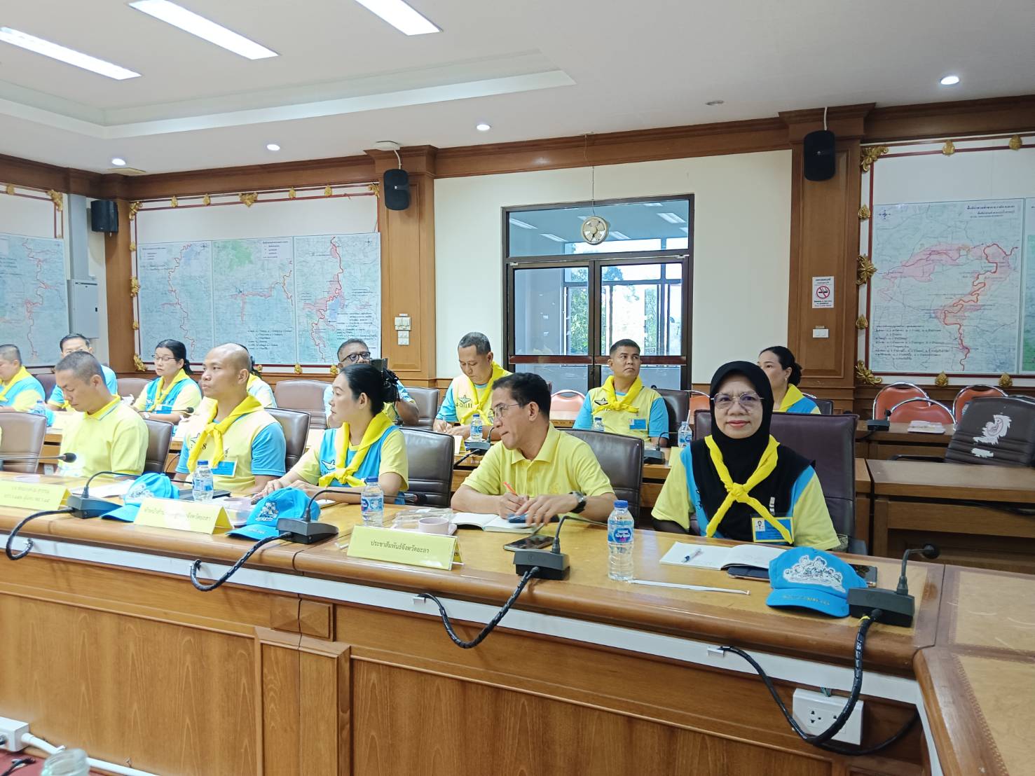 พช.ยะลา ร่วมต้อนรับการตรวจเยี่ยมและเข้าร่วมประชุมขับเคลื่อนการดำเนินงานโครงการจิตอาสาพระราชทานในพื้นที่จังหวัดชายแดนใต้