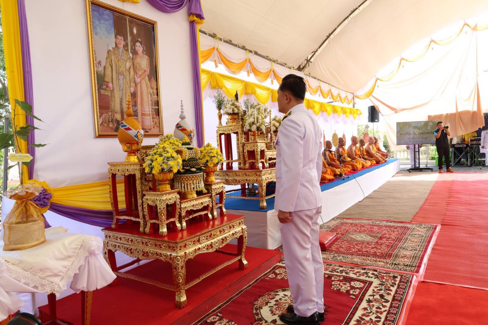 พช.ยะลา ร่วมพิธีปลูกพระศรีมหาโพธิทศมราชบพิตร