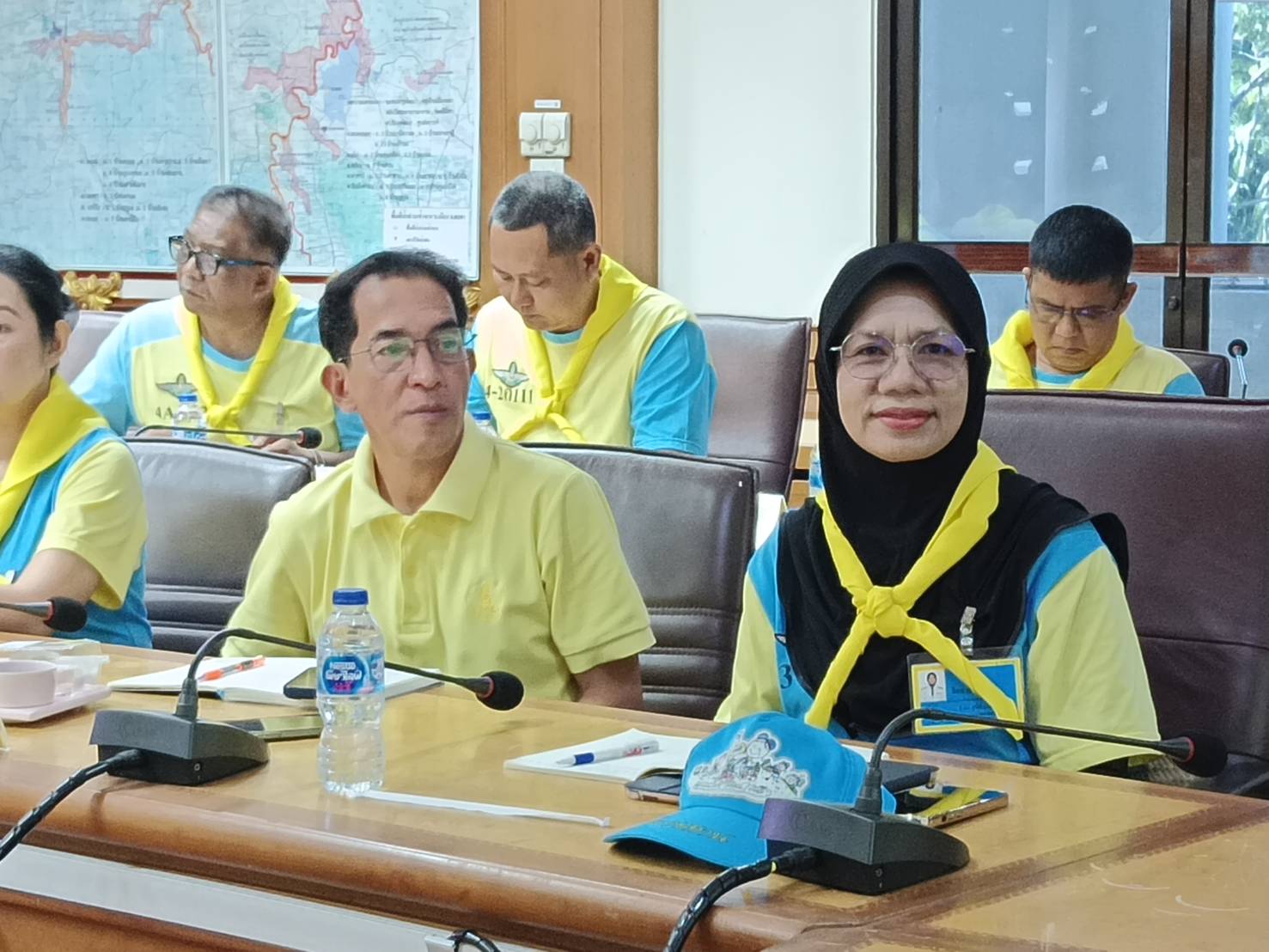 พช.ยะลา ร่วมต้อนรับการตรวจเยี่ยมและเข้าร่วมประชุมขับเคลื่อนการดำเนินงานโครงการจิตอาสาพระราชทานในพื้นที่จังหวัดชายแดนใต้