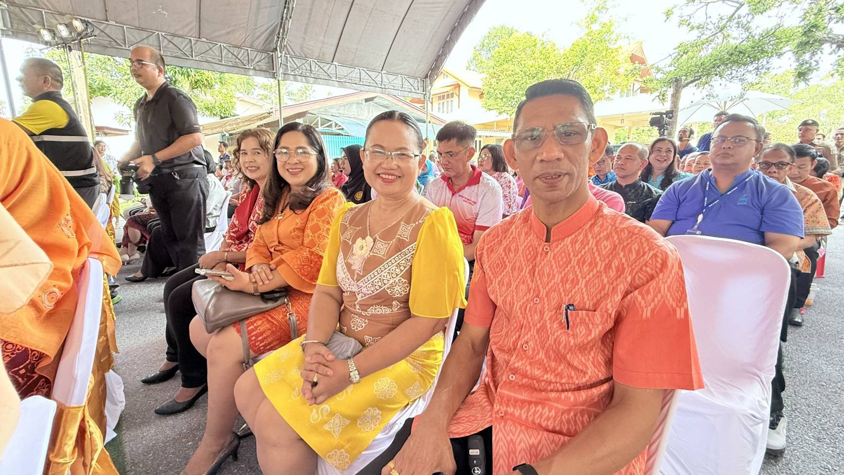พช.ยะลา ร่วมงานแถลงข่าวงานสมโภชหลักเมืองและงานกาชาดจังหวัดยะลา ครั้งที่ 63 ประจำปี 2568 