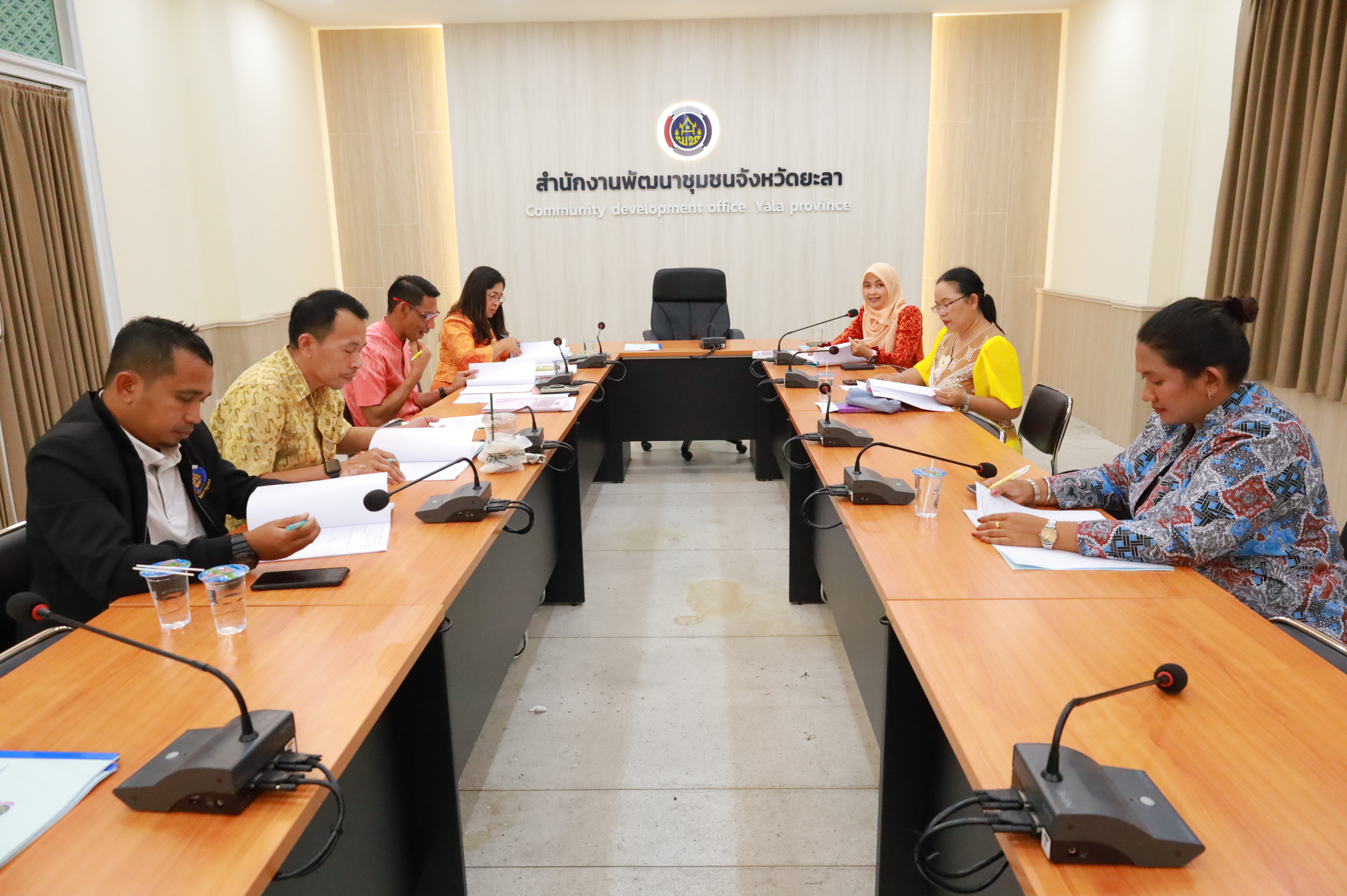 พช.ยะลา ประชุมคณะทำงานพิจารณาจัดทำข้อตกลงการปฏิบัติราชการและผลการประเมินการปฏิบัติราชการฯ รอบที่2/2568