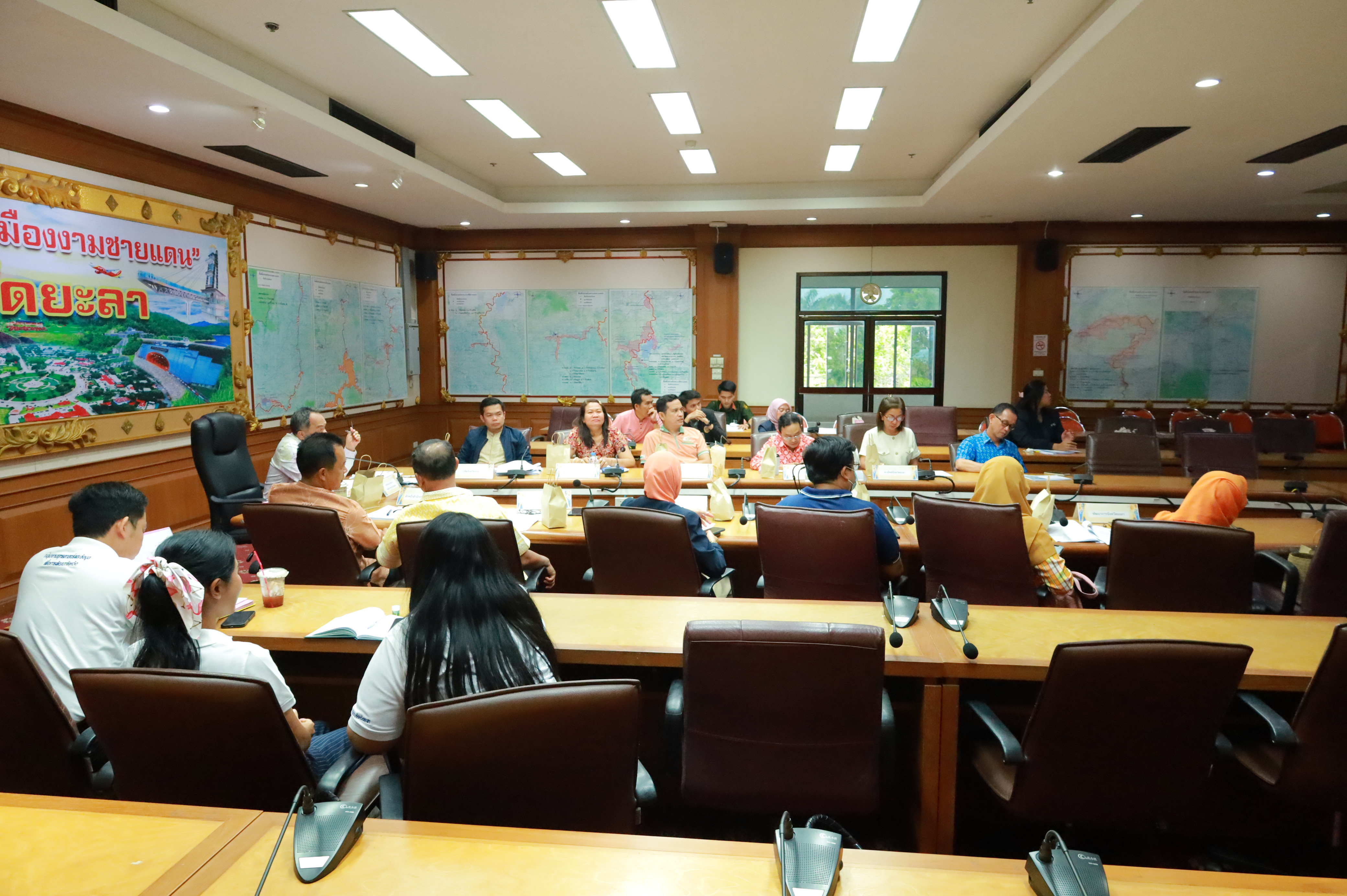 พช.ยะลา ร่วมประชุมคณะกรรมการอำนวยการโครงการรัฐสภาพบประชาชนจังหวัดยะลา สภาผู้แทนราษฎร