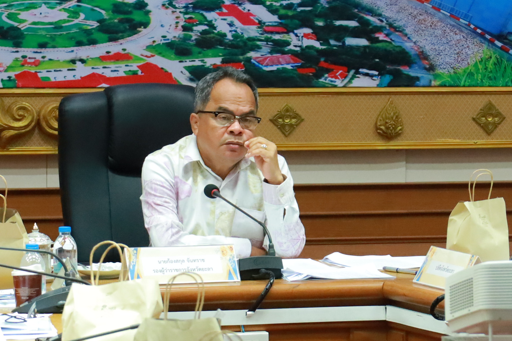 พช.ยะลา ร่วมประชุมคณะกรรมการอำนวยการโครงการรัฐสภาพบประชาชนจังหวัดยะลา สภาผู้แทนราษฎร