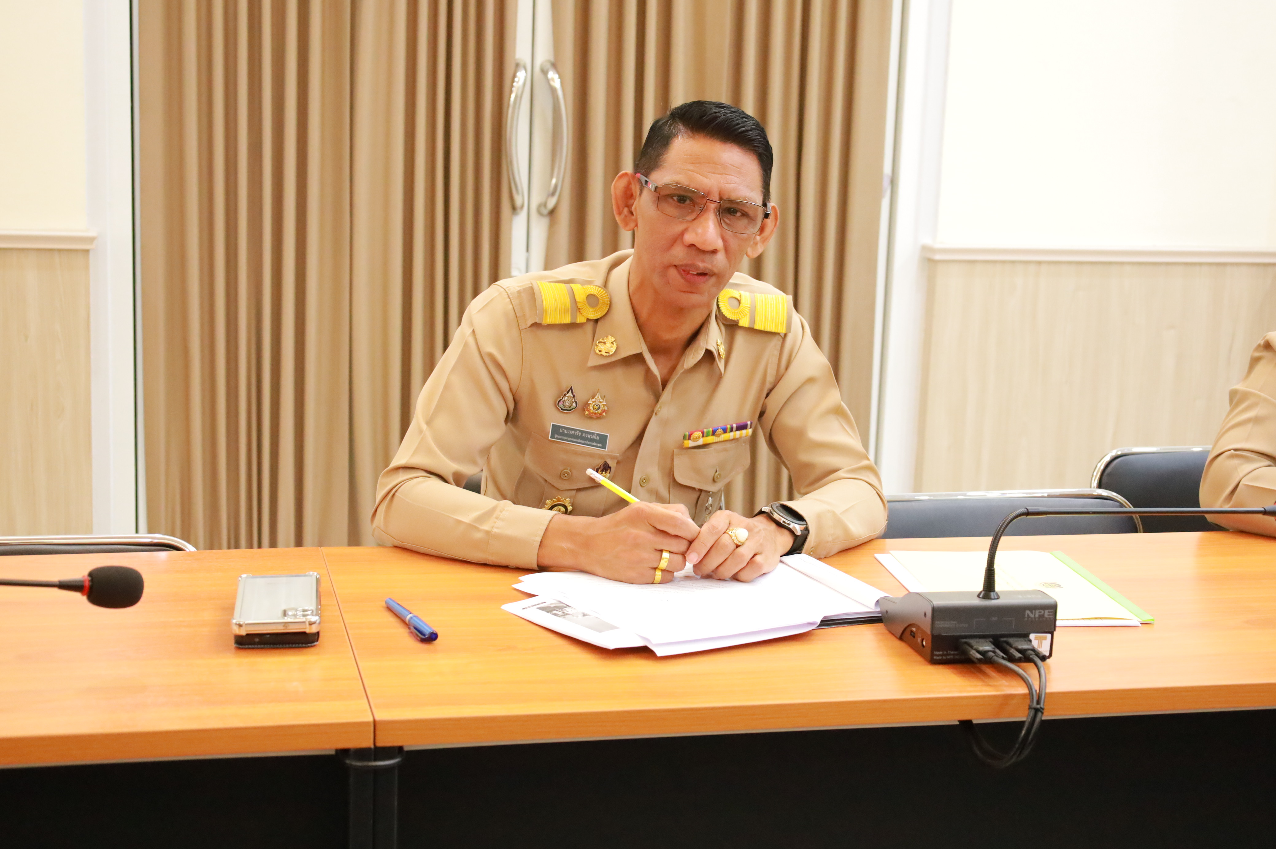 พช.ยะลา ประชุมเตรียมความพร้อมการจัดกิจกรรมงานสมโภชศาลหลักเมืองและงานกาชาด ครั้งที่ 63 ประจำปี 2568