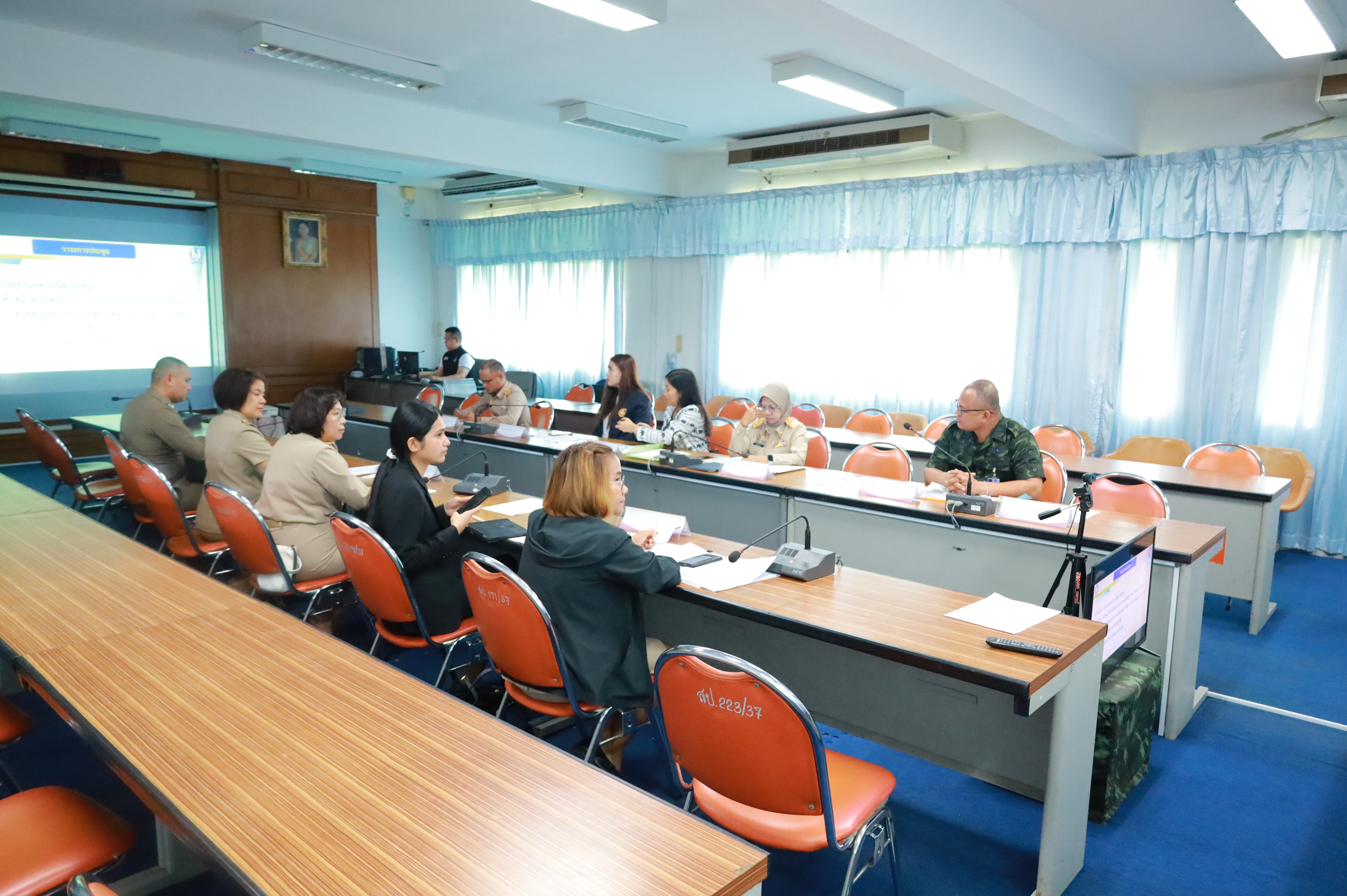 พช.ยะลา ร่วมประชุมภายใต้เส้นปฏิบัติการการเมืองและภาคประชาสังคม