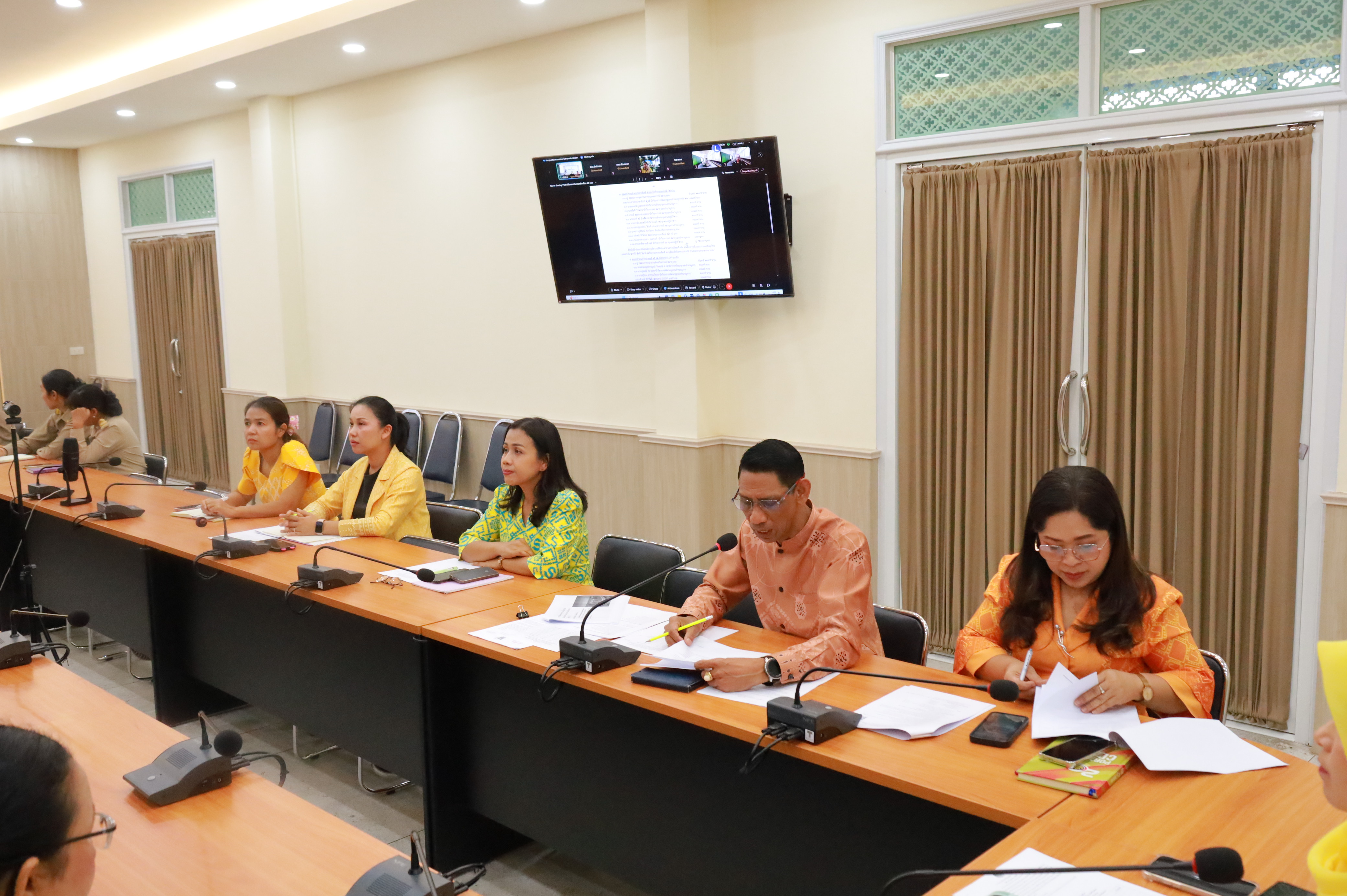 พช.ยะลา ประชุมเตรียมความพร้อมการจัดกิจกรรมงานสมโภชศาลหลักเมืองและงานกาชาด ครั้งที่ 63 ประจำปี 2568