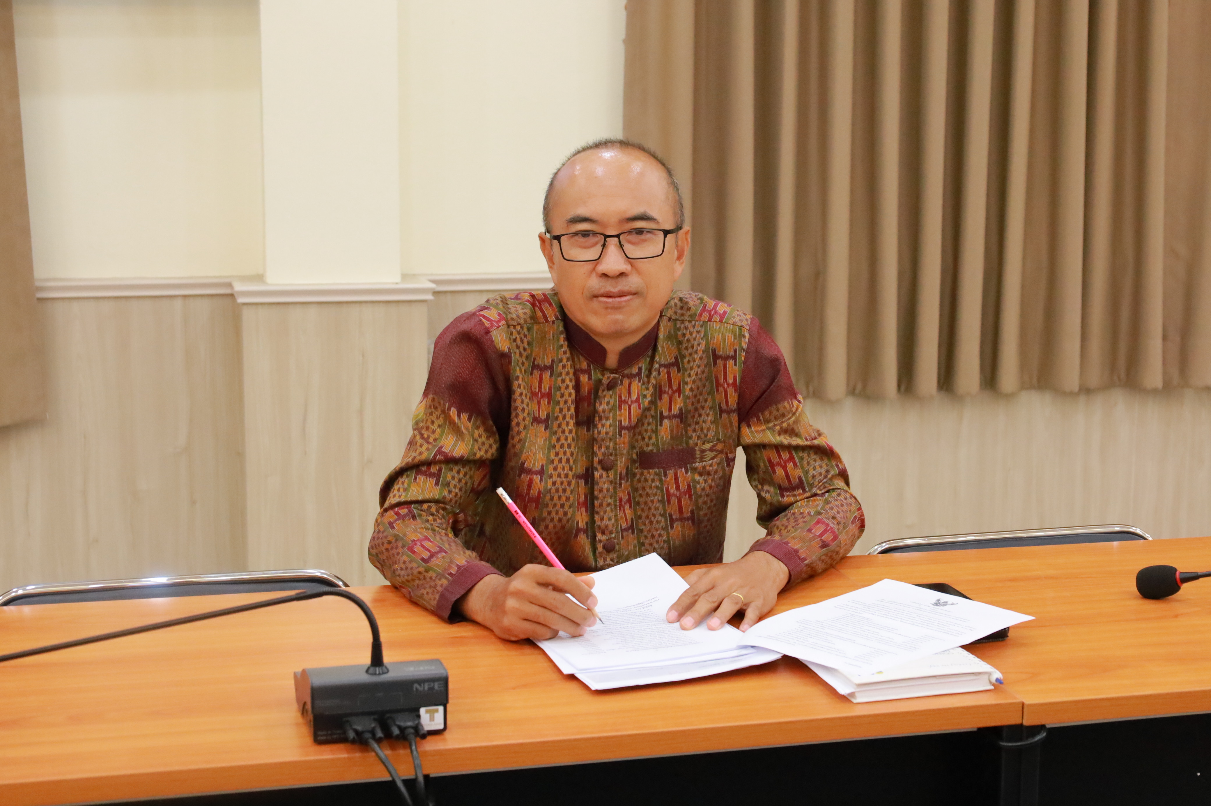พช.ยะลา ประชุมเตรียมความพร้อมการจัดกิจกรรมงานสมโภชศาลหลักเมืองและงานกาชาด ครั้งที่ 63 ประจำปี 2568