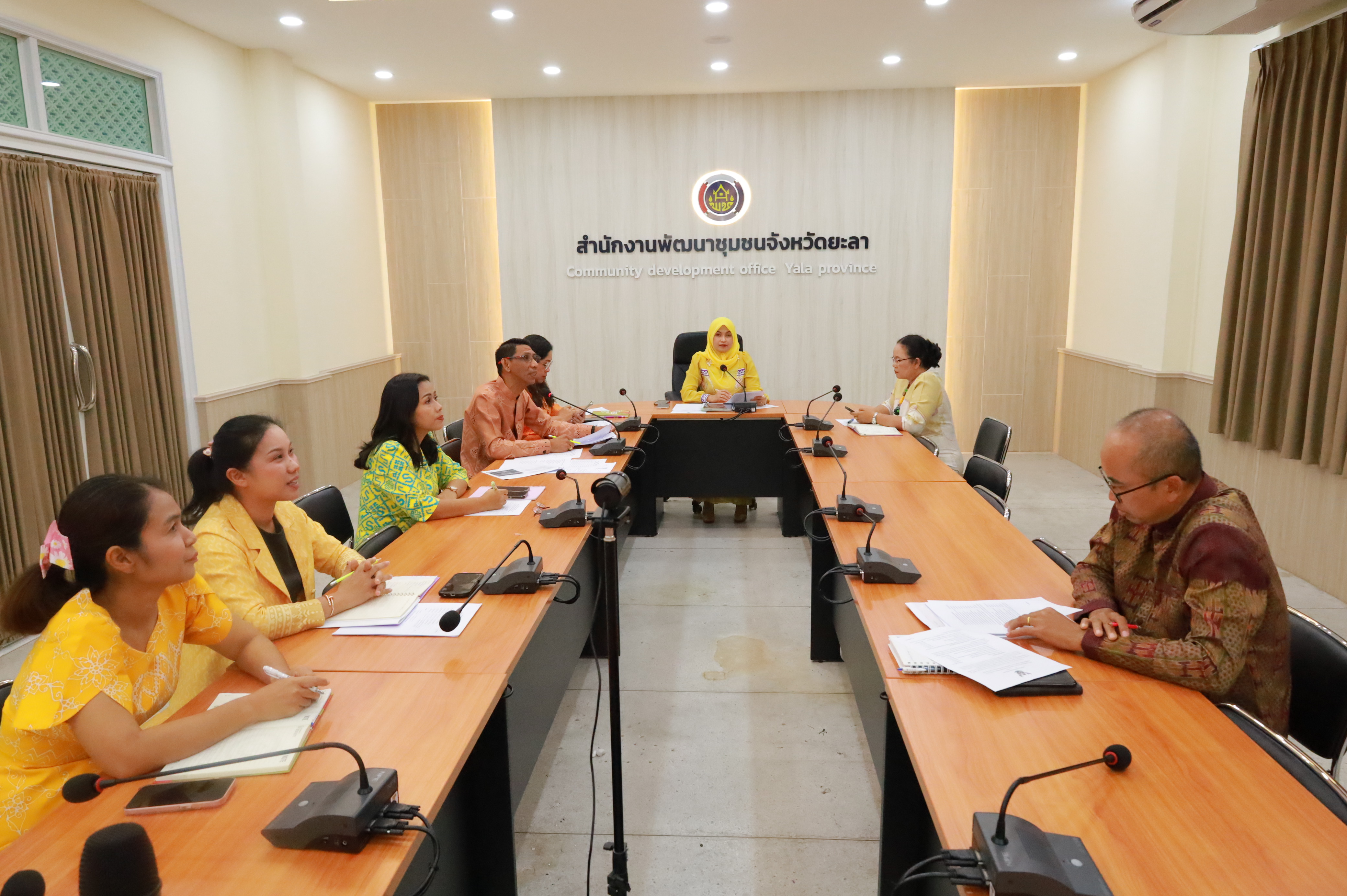 พช.ยะลา ประชุมเตรียมความพร้อมการจัดกิจกรรมงานสมโภชศาลหลักเมืองและงานกาชาด ครั้งที่ 63 ประจำปี 2568