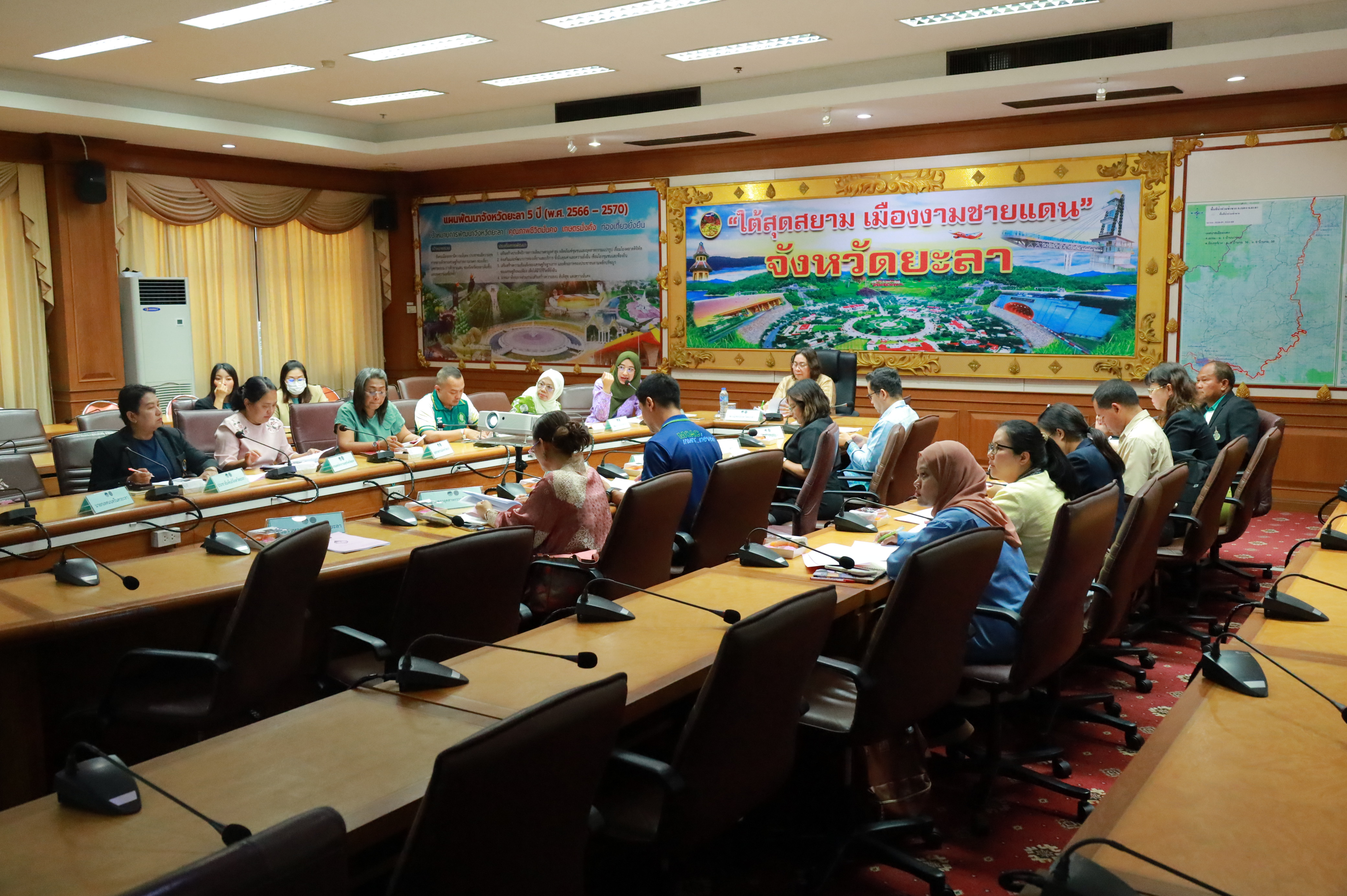 พช.ยะลา ร่วมประชุมคณะกรรมการอำนวยการสิ่งบ่งชี้ทางภูมิศาสตร์ (GI) ไทย จังหวัดยะลา ครั้งที่ 2/2568