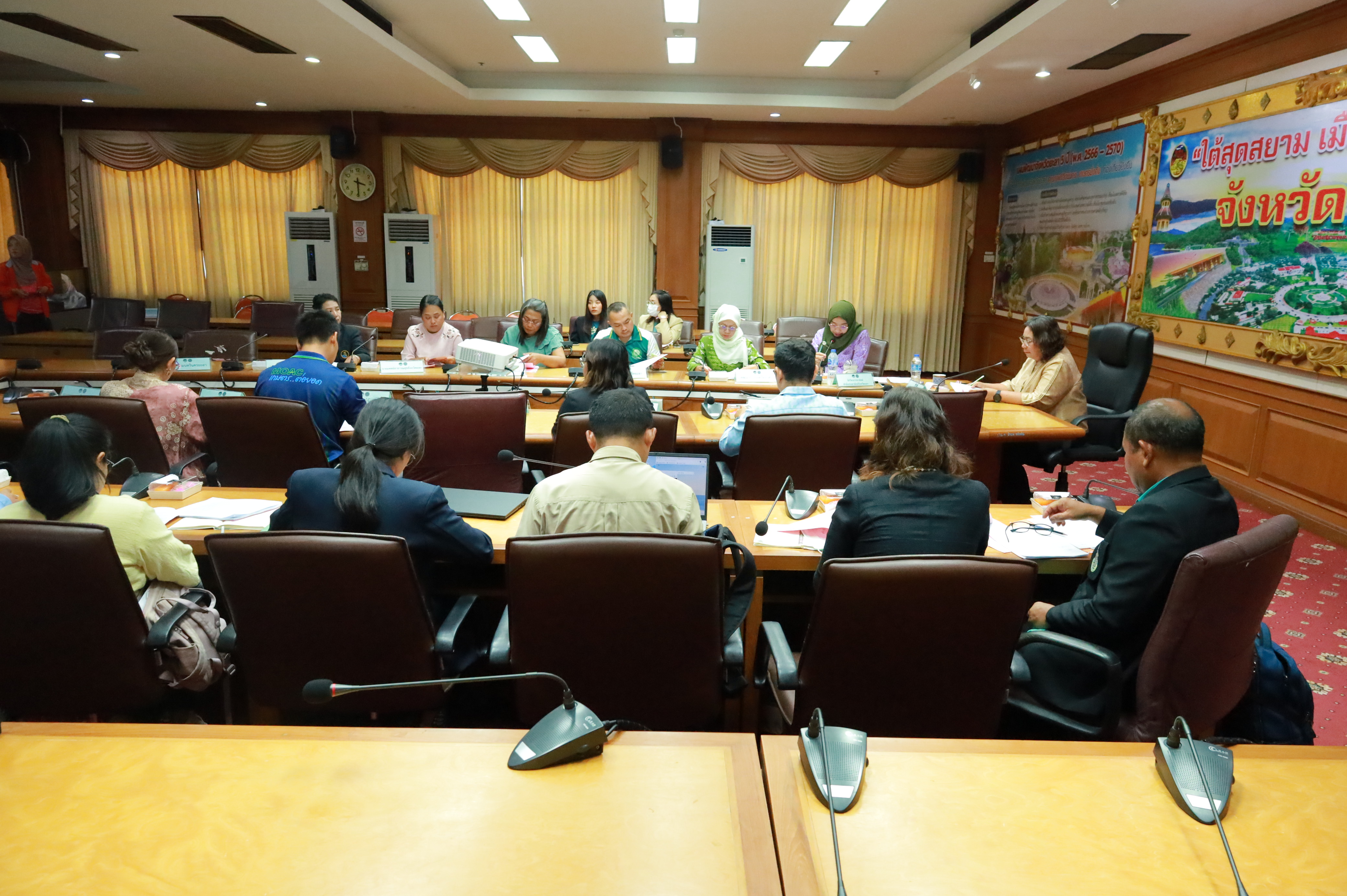 พช.ยะลา ร่วมประชุมคณะกรรมการอำนวยการสิ่งบ่งชี้ทางภูมิศาสตร์ (GI) ไทย จังหวัดยะลา ครั้งที่ 2/2568