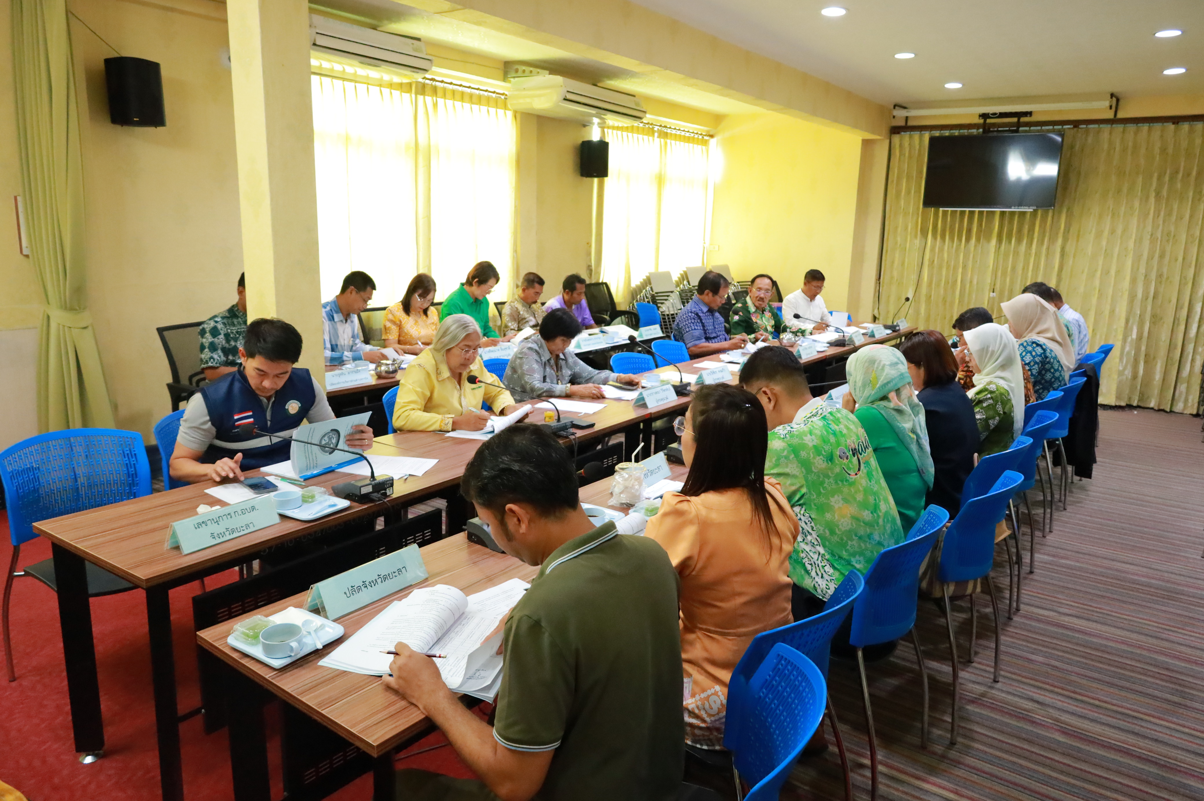 พช.ยะลา ร่วมประชุมคณะกรรมการพนักงานส่วนตำบลจังหวัดยะลา ครั้งที่ 5/2568