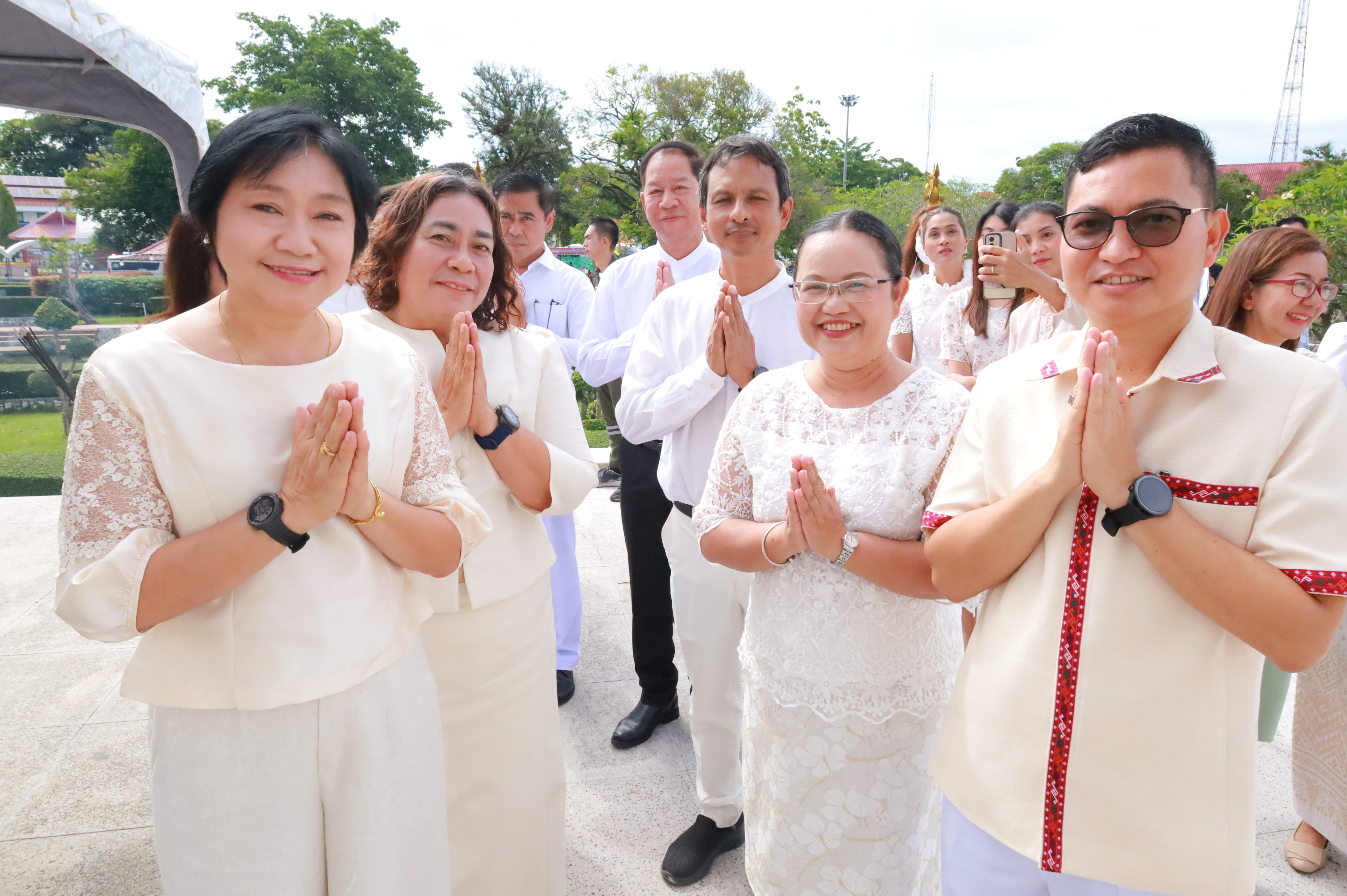 พช.ยะลา ร่วมพิธีอัญเชิญหลักเมืองจำลอง ประดิษฐานที่ศาลหลักเมืองยะลา