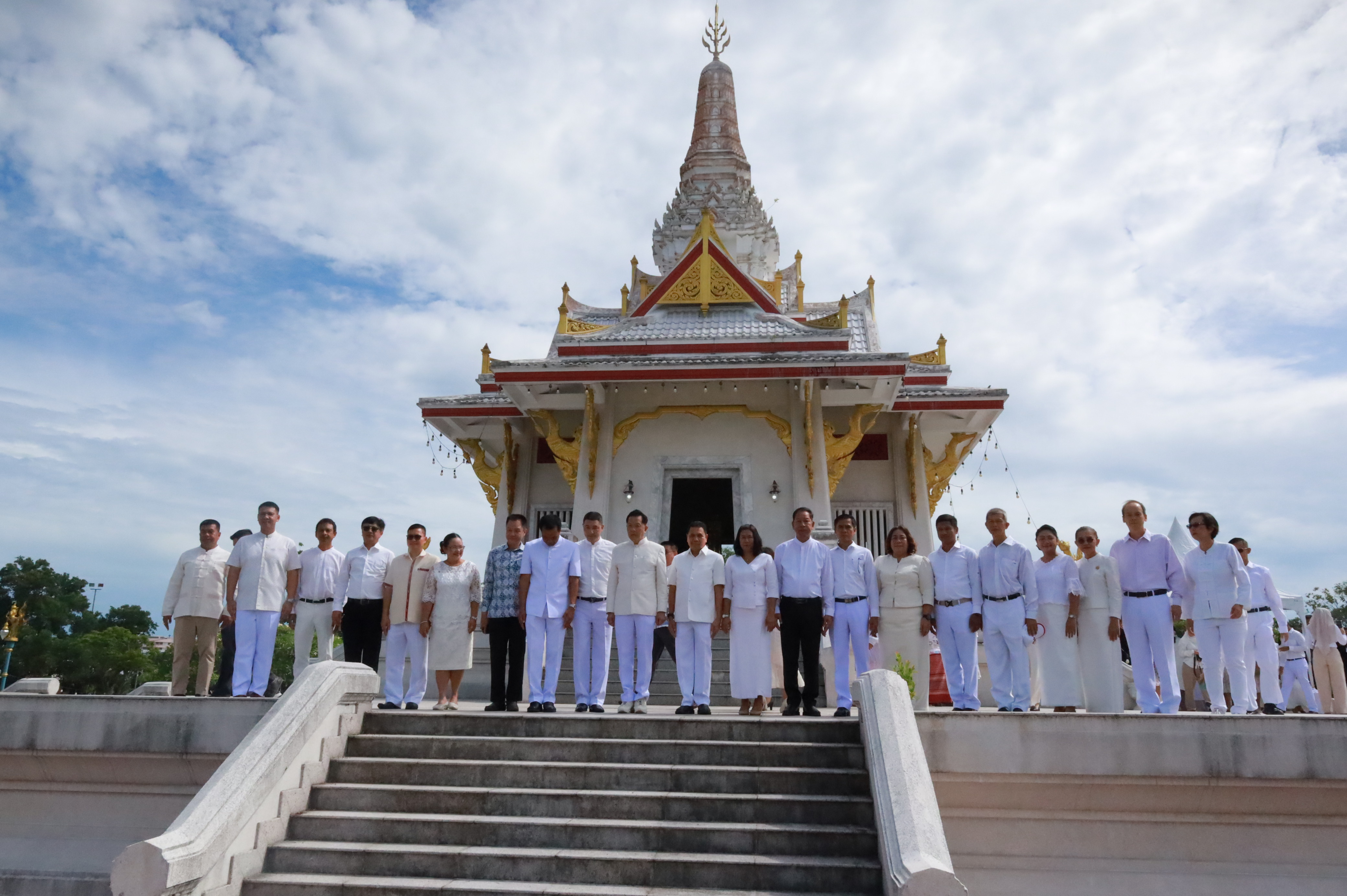 พช.ยะลา ร่วมพิธีอัญเชิญหลักเมืองจำลอง ประดิษฐานที่ศาลหลักเมืองยะลา