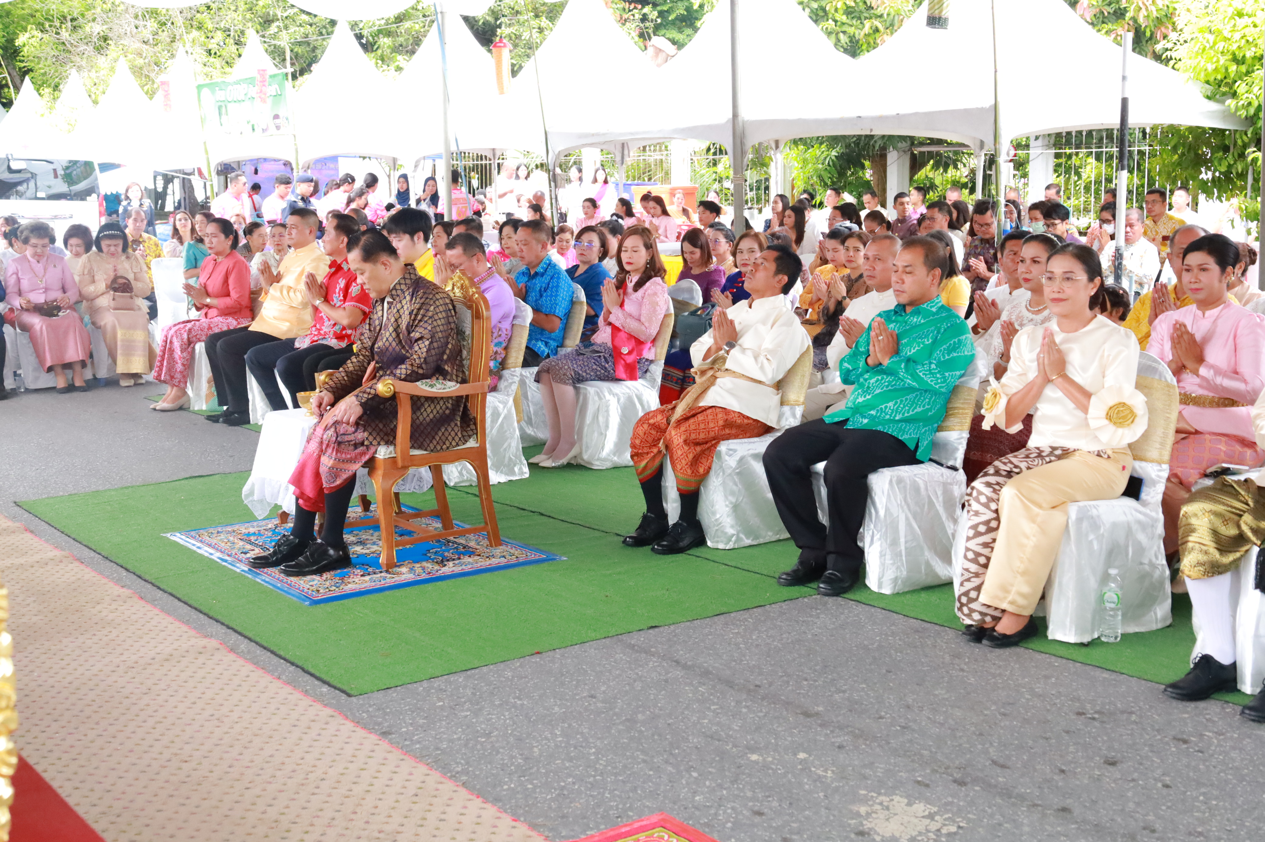 พช.ยะลา ร่วมพิธีสมโภชหลักเมืองและงานกาชาดจังหวัดยะลา ประจำปี 2568