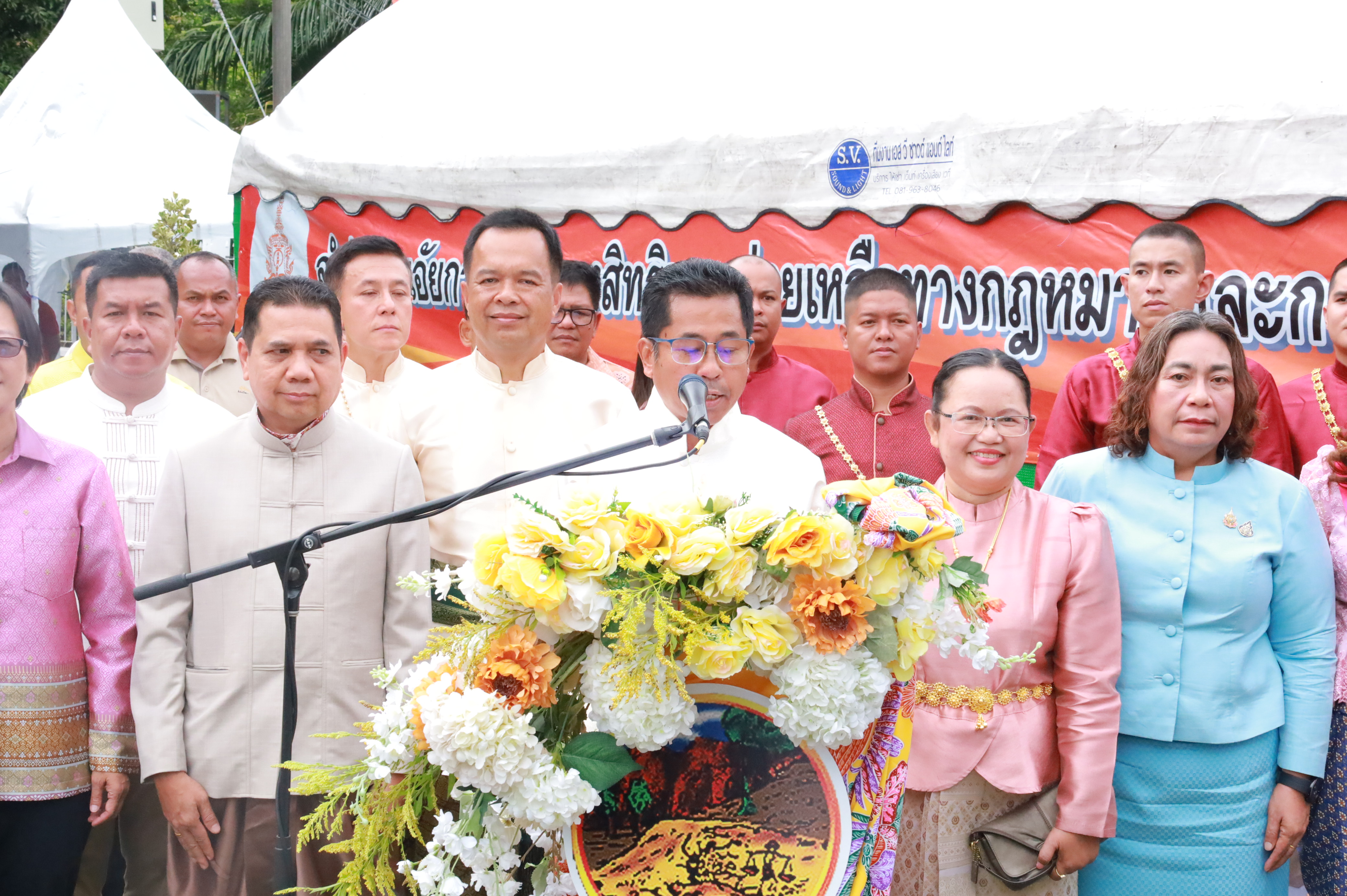 พช.ยะลา ร่วมพิธีสมโภชหลักเมืองและงานกาชาดจังหวัดยะลา ประจำปี 2568