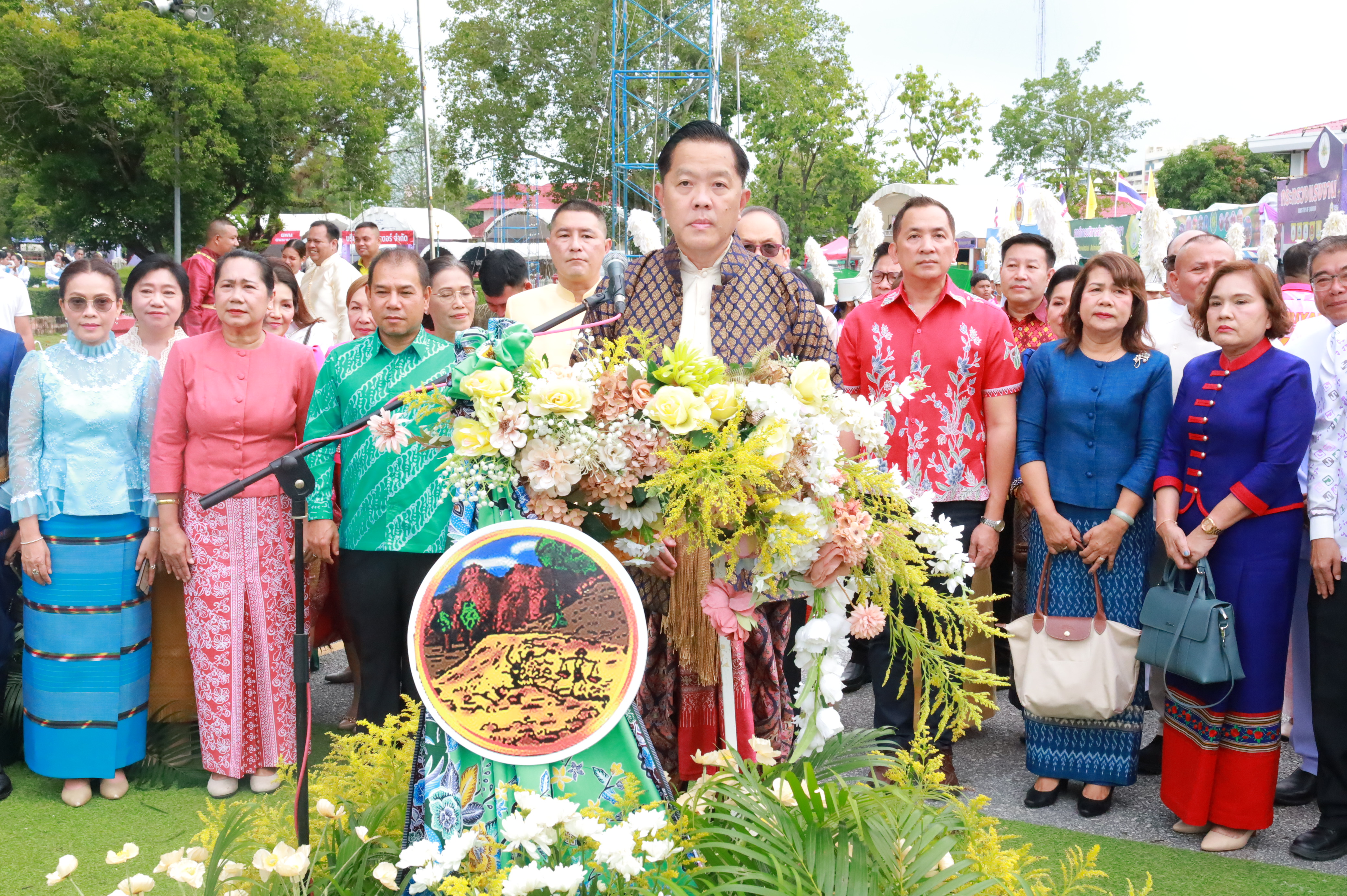 พช.ยะลา ร่วมพิธีสมโภชหลักเมืองและงานกาชาดจังหวัดยะลา ประจำปี 2568