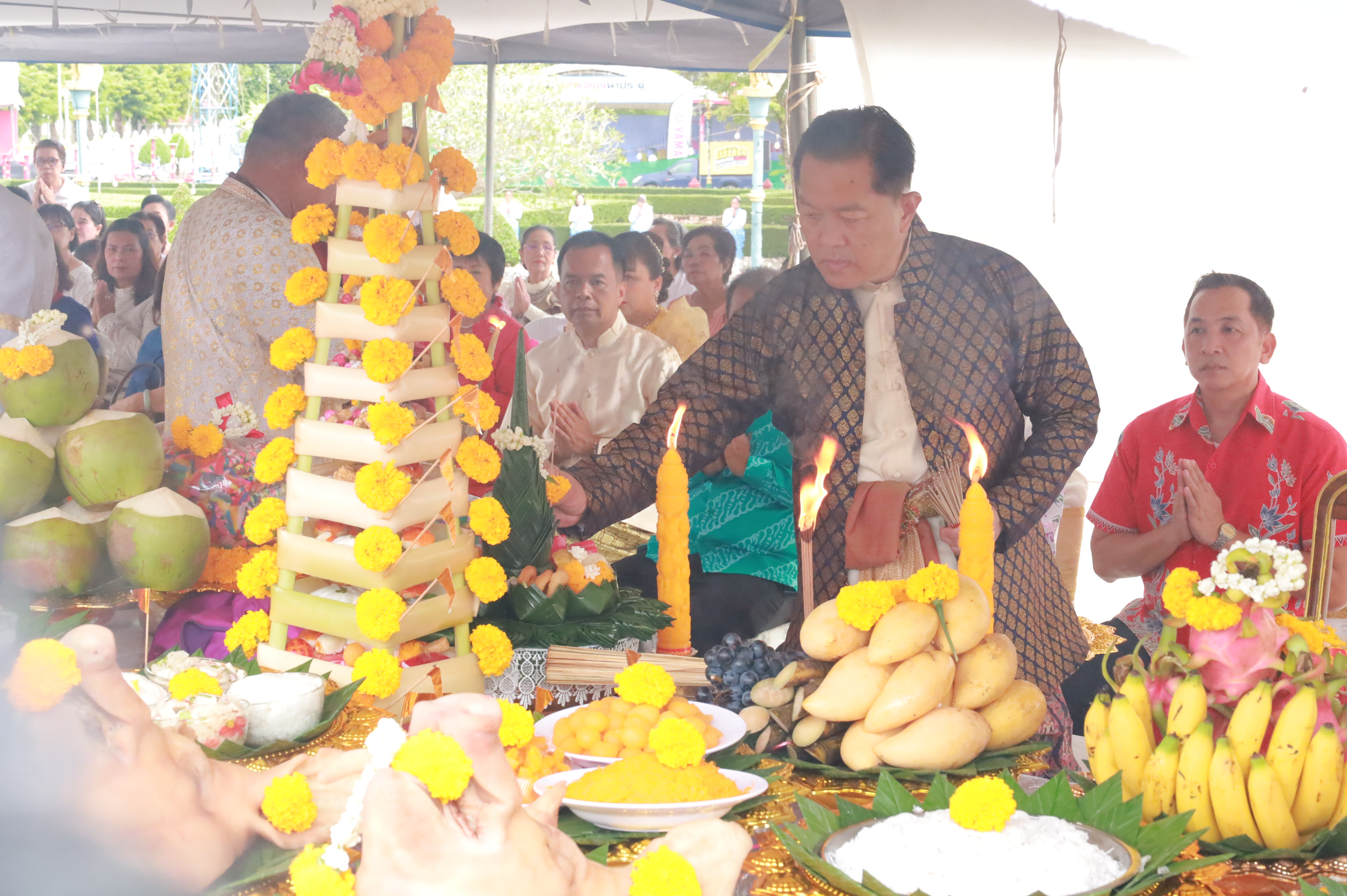 พช.ยะลา ร่วมพิธีสมโภชหลักเมืองและงานกาชาดจังหวัดยะลา ประจำปี 2568