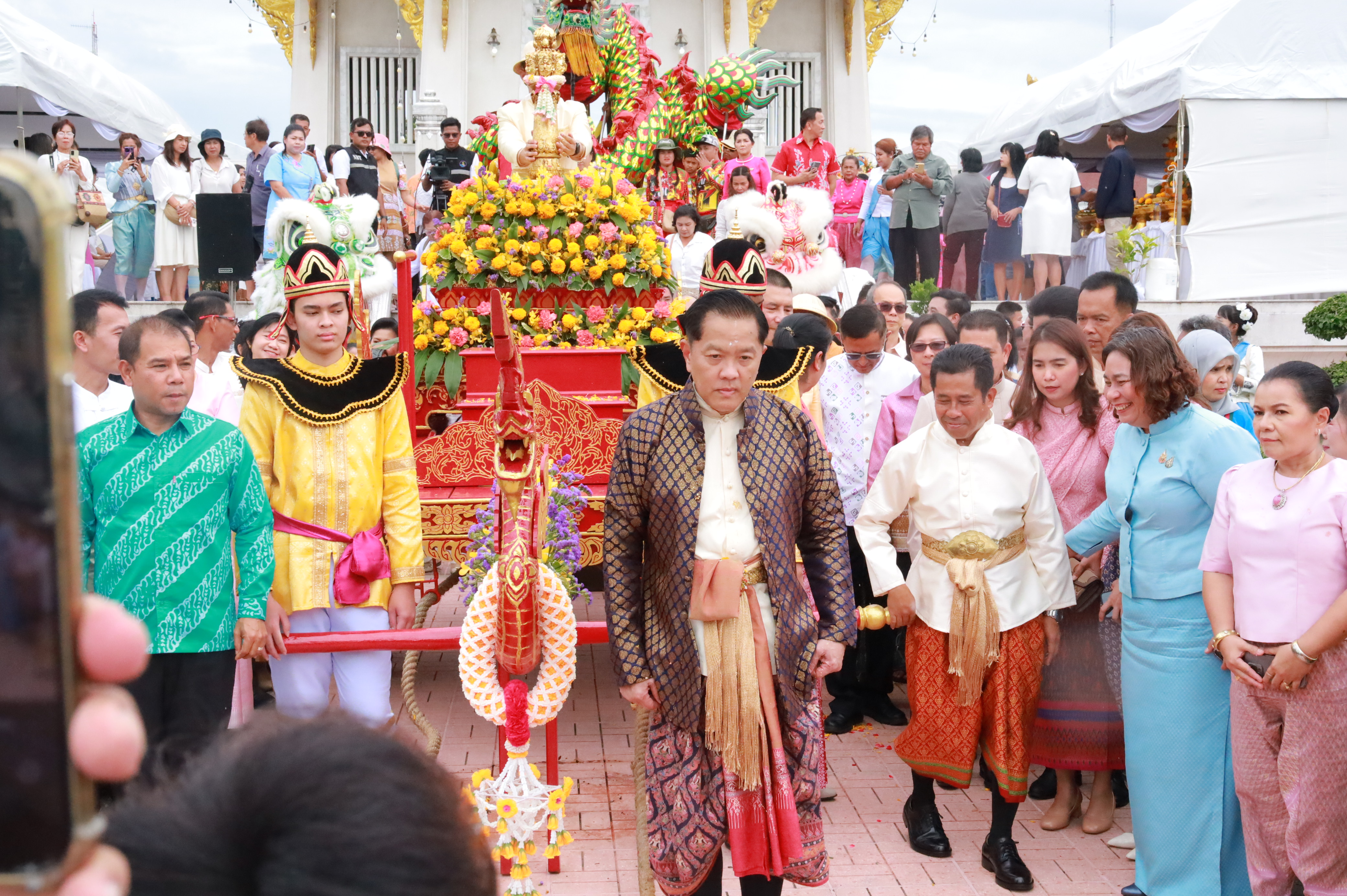 พช.ยะลา ร่วมพิธีสมโภชหลักเมืองและงานกาชาดจังหวัดยะลา ประจำปี 2568