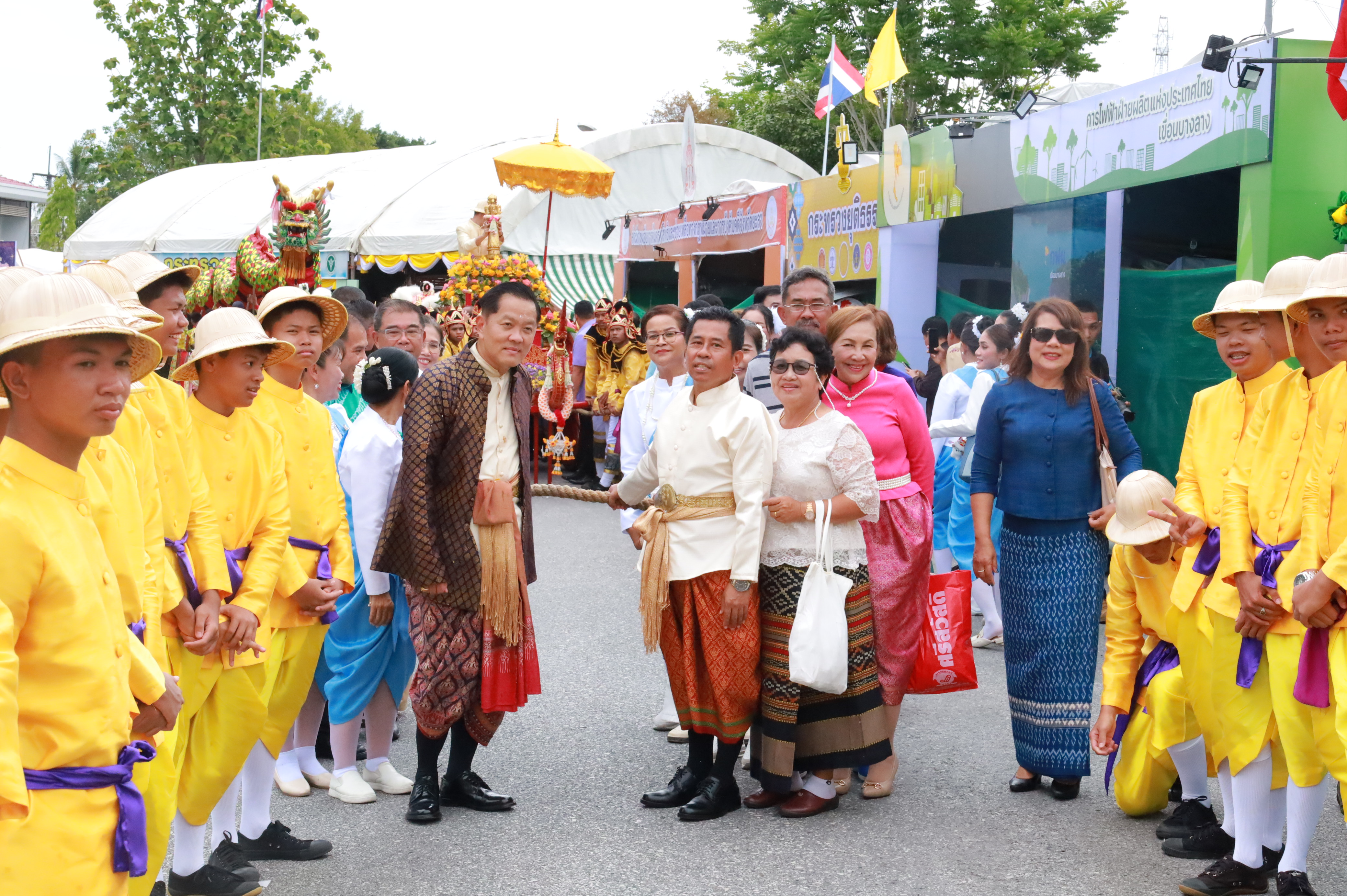 พช.ยะลา ร่วมพิธีสมโภชหลักเมืองและงานกาชาดจังหวัดยะลา ประจำปี 2568