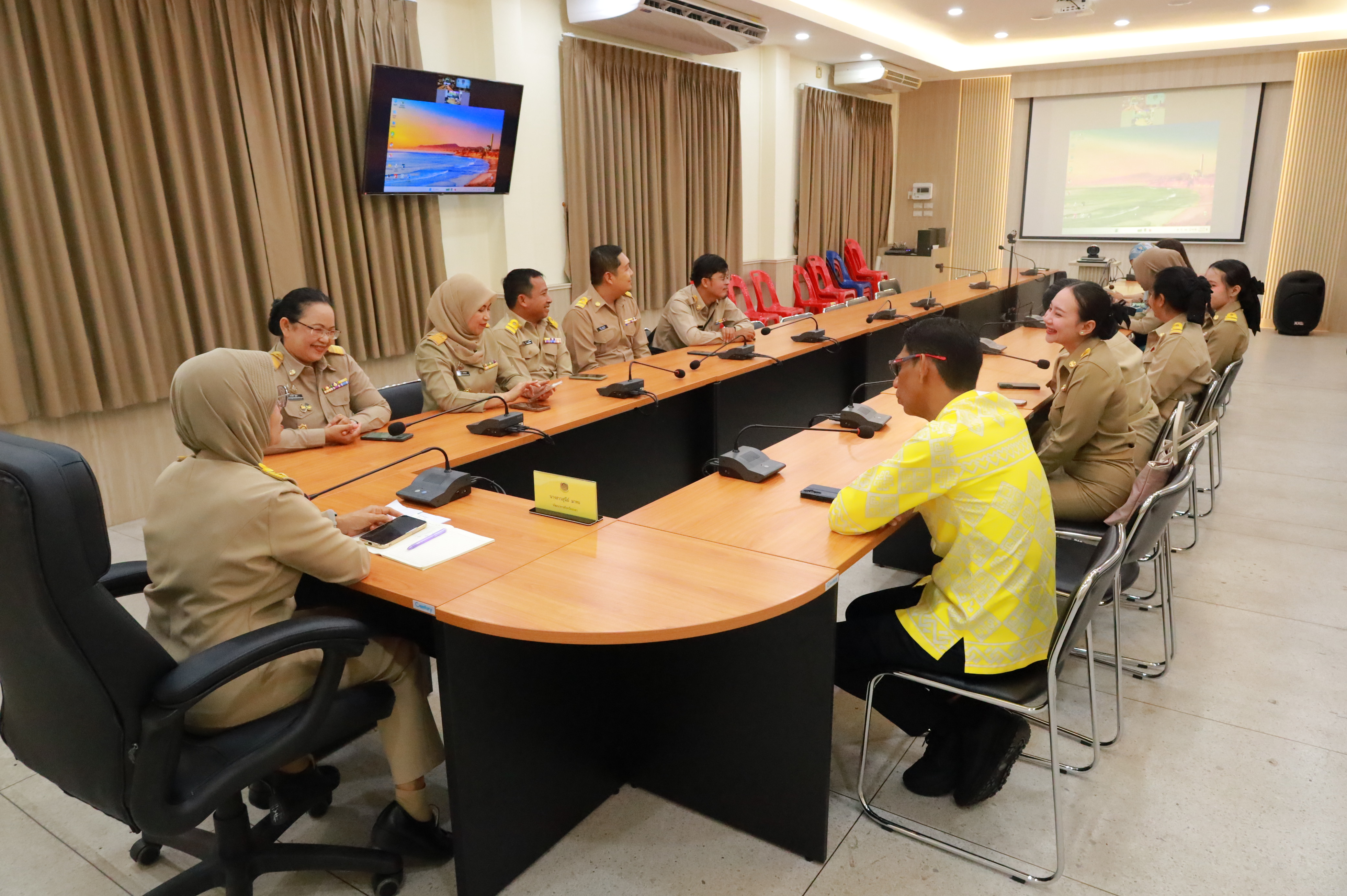 ร่วมต้อนรับ ข้าราชการบรรจุใหม่  สู่ครอบครัว พช.ยะลา